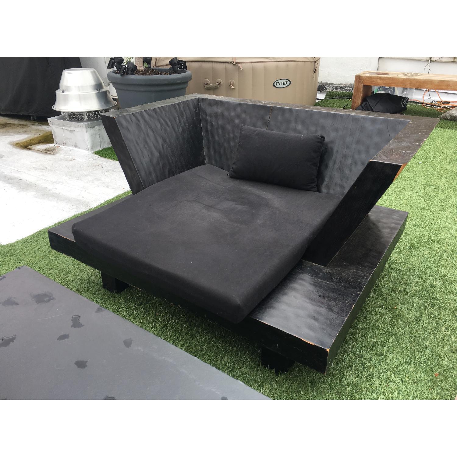 Urban Zen Indoor/Outdoor Teak Lounge Chair - image-2