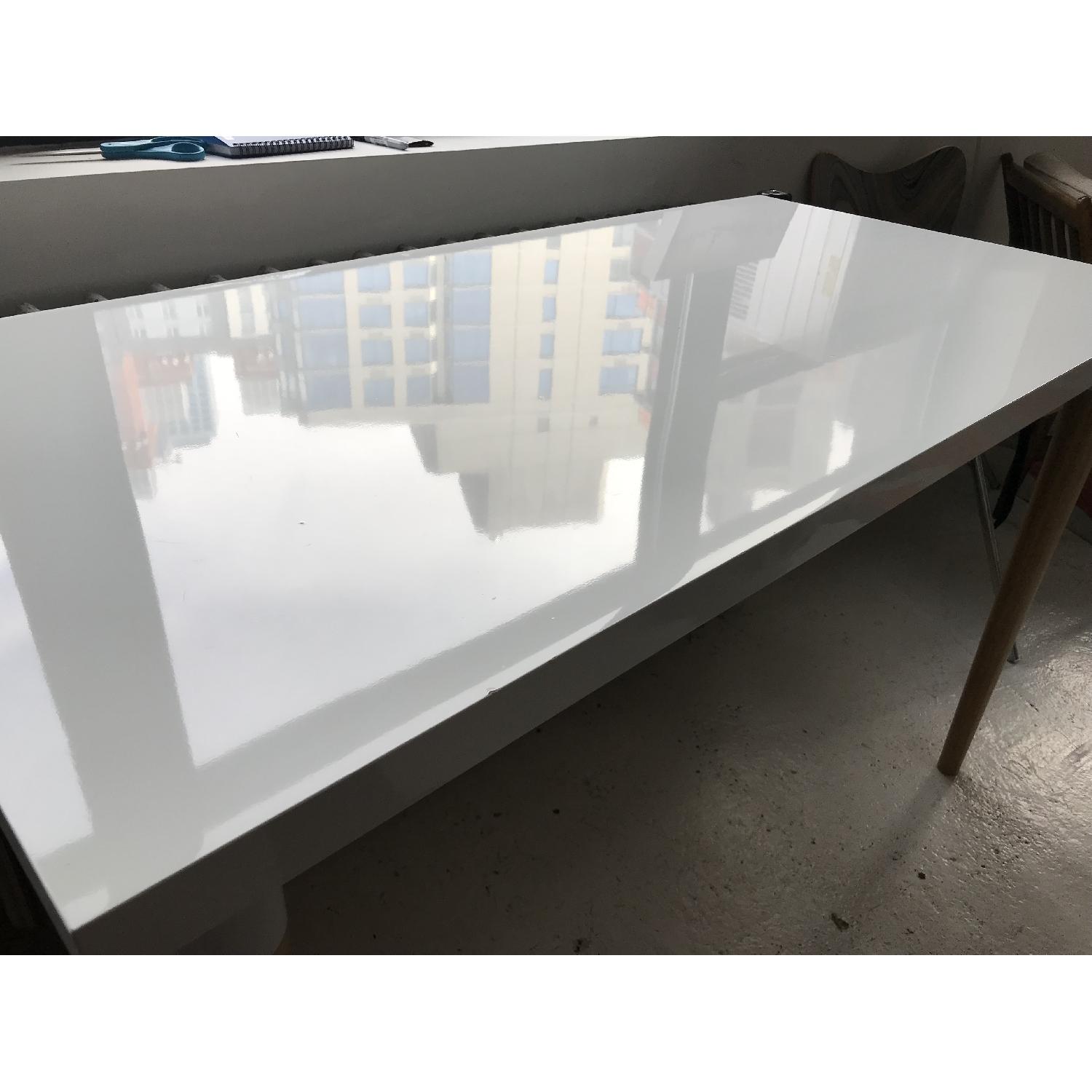 Ikea LINNMON Desk Table w/ Wood Legs - image-8