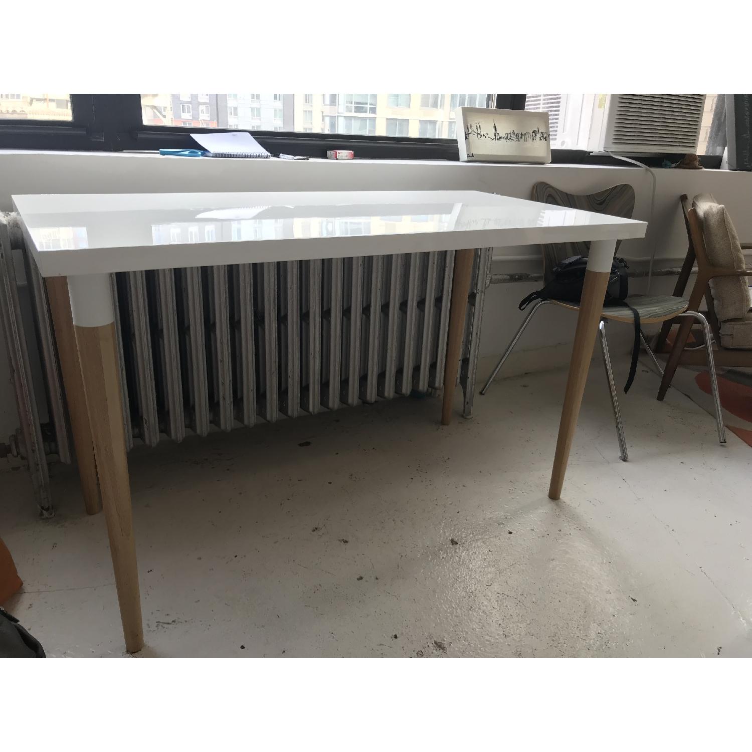 Ikea LINNMON Desk Table w/ Wood Legs - image-10