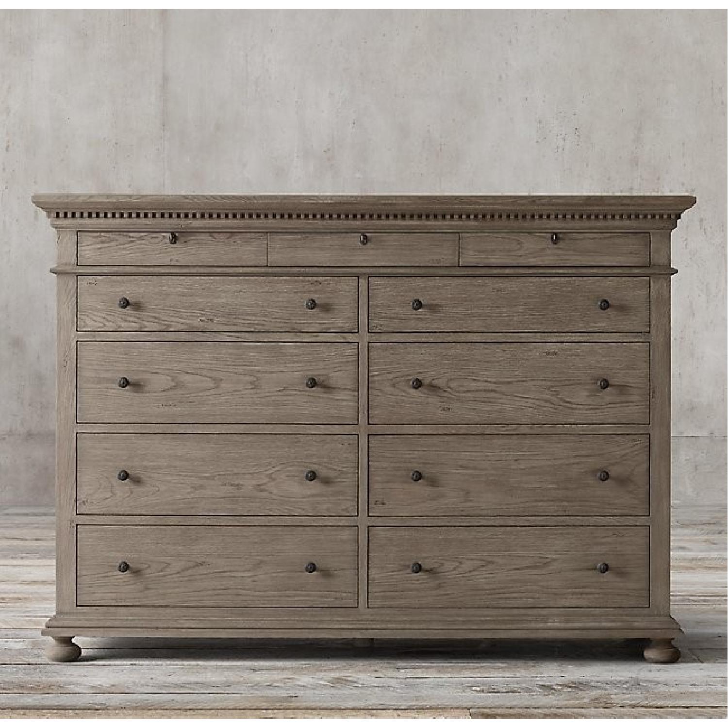 Restoration Hardware St. James 11 Drawer Dresser - image-5