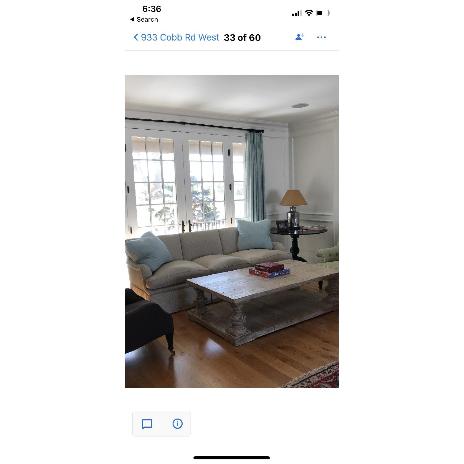 Luther Quintana Beige Fabric Sofa AptDeco