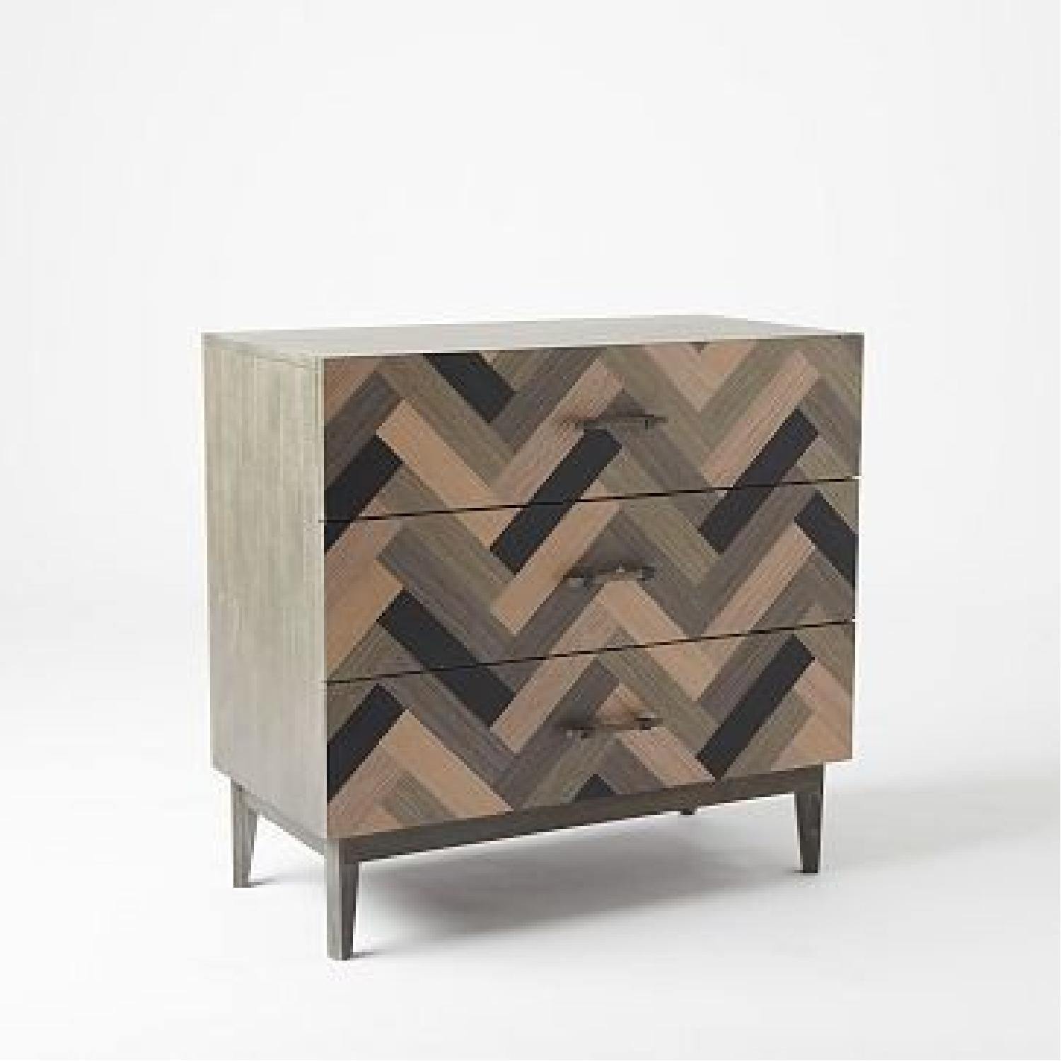 West Elm Parquetry 3-Drawer Dresser - image-0