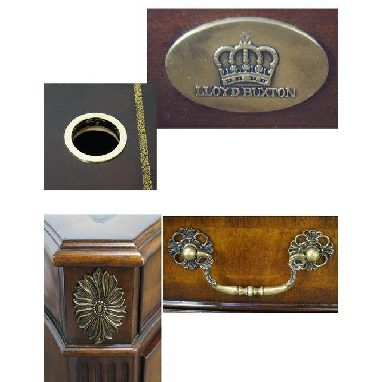 Lloyd Buxton Mahogany & Oak Computer Desk - image-2