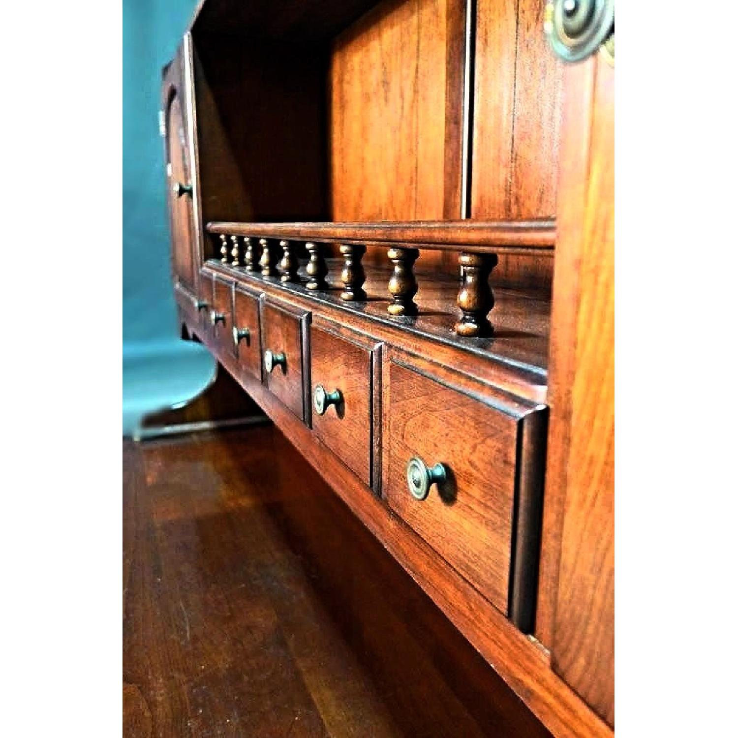 Pennsylvania House Early American Cherry China Cabinet - image-3