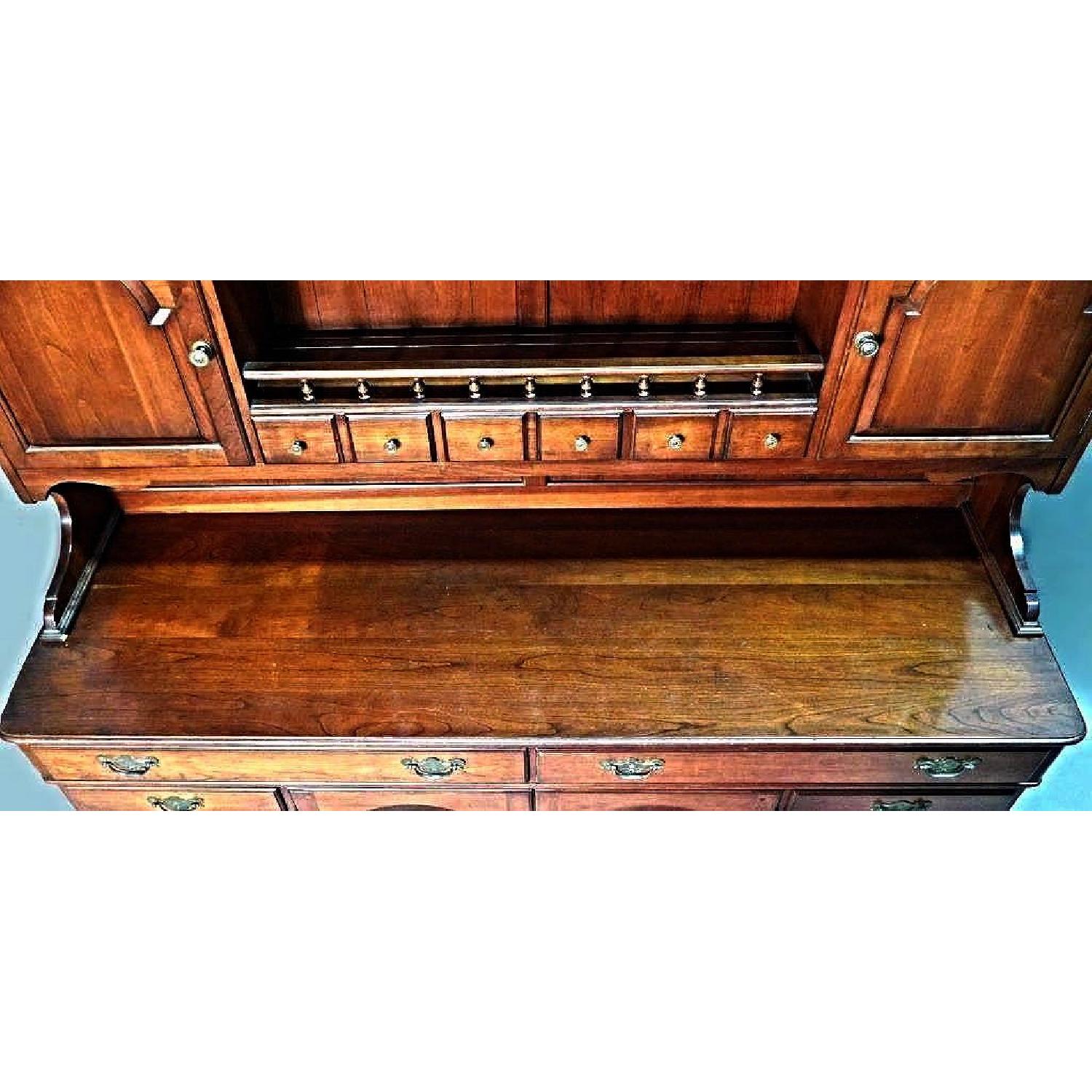 Pennsylvania House Early American Cherry China Cabinet - image-5