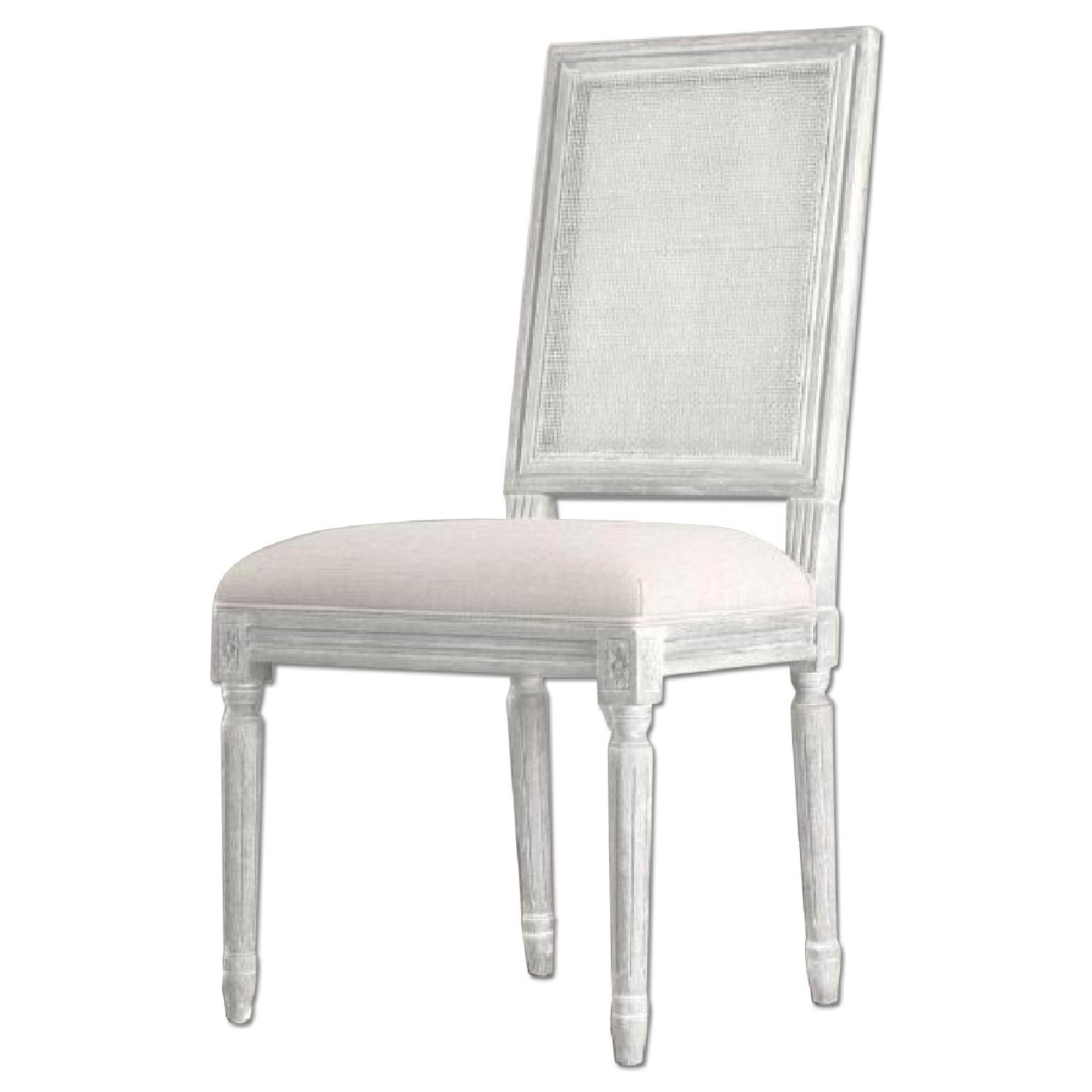 Restoration Hardware Cane Back Side Chair AptDeco