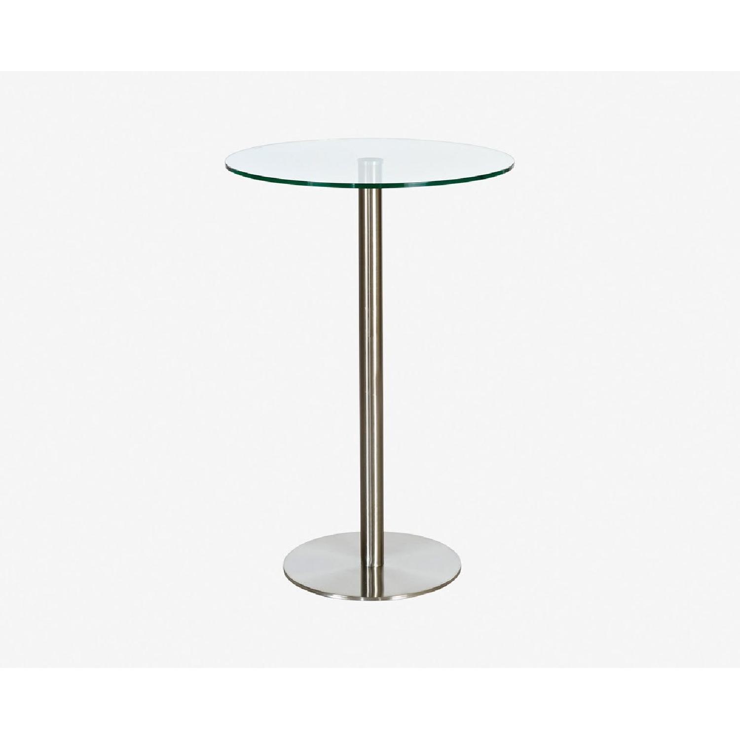 Dania Glass Bar Table w/ 2 Stools - image-6