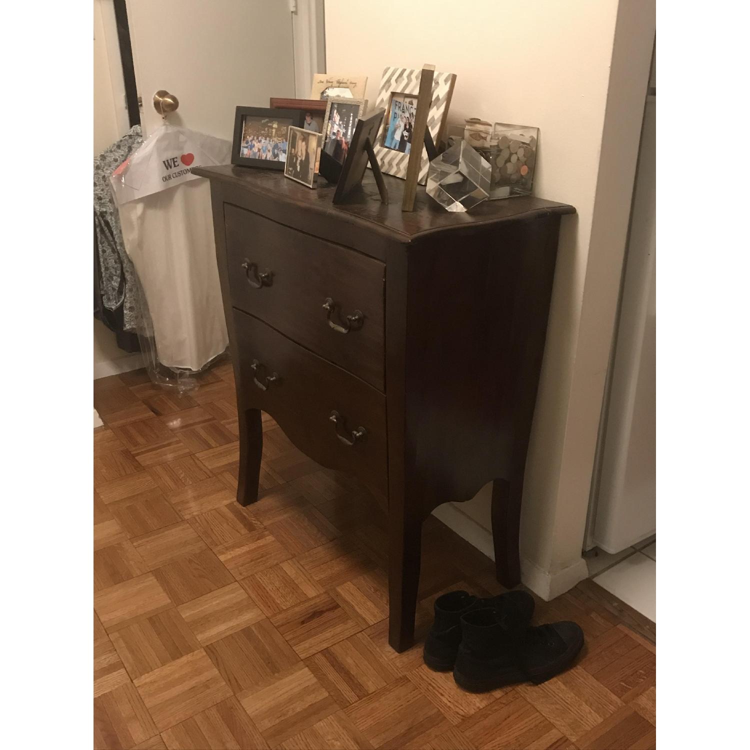 Classic Brown Console/Entry Table - image-1