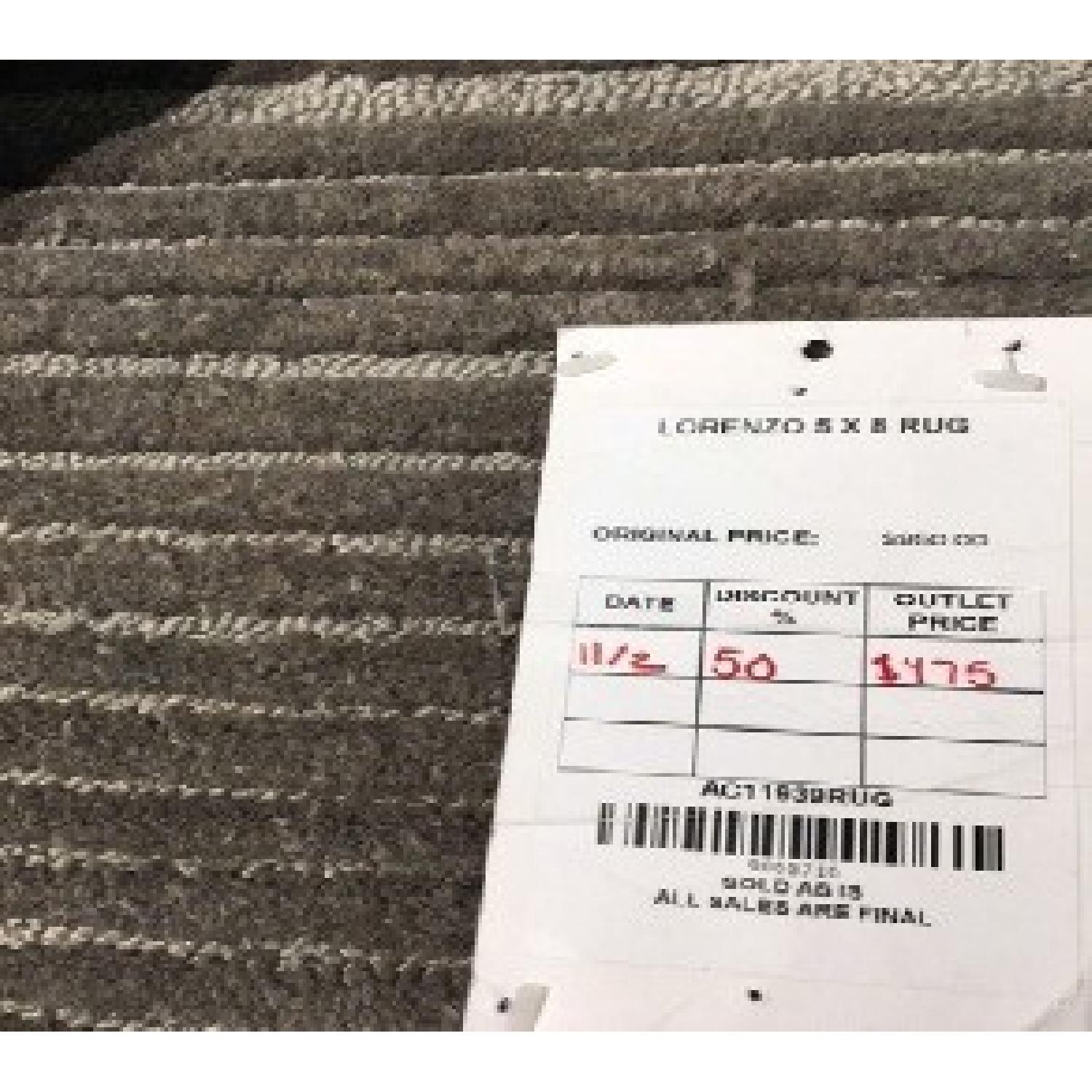 Mitchell Gold + Bob Williams Lorenzo Rug in Dark Grey - image-2