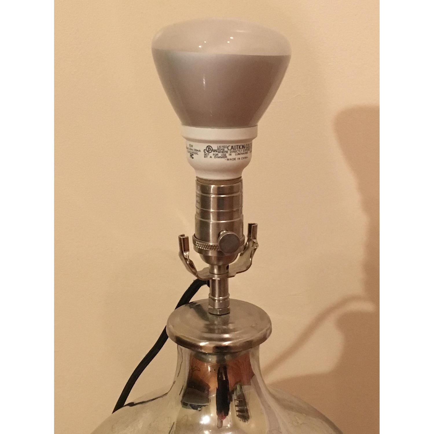 Restoration Hardware Vintage Style Silver Table Lamp Base - image-3