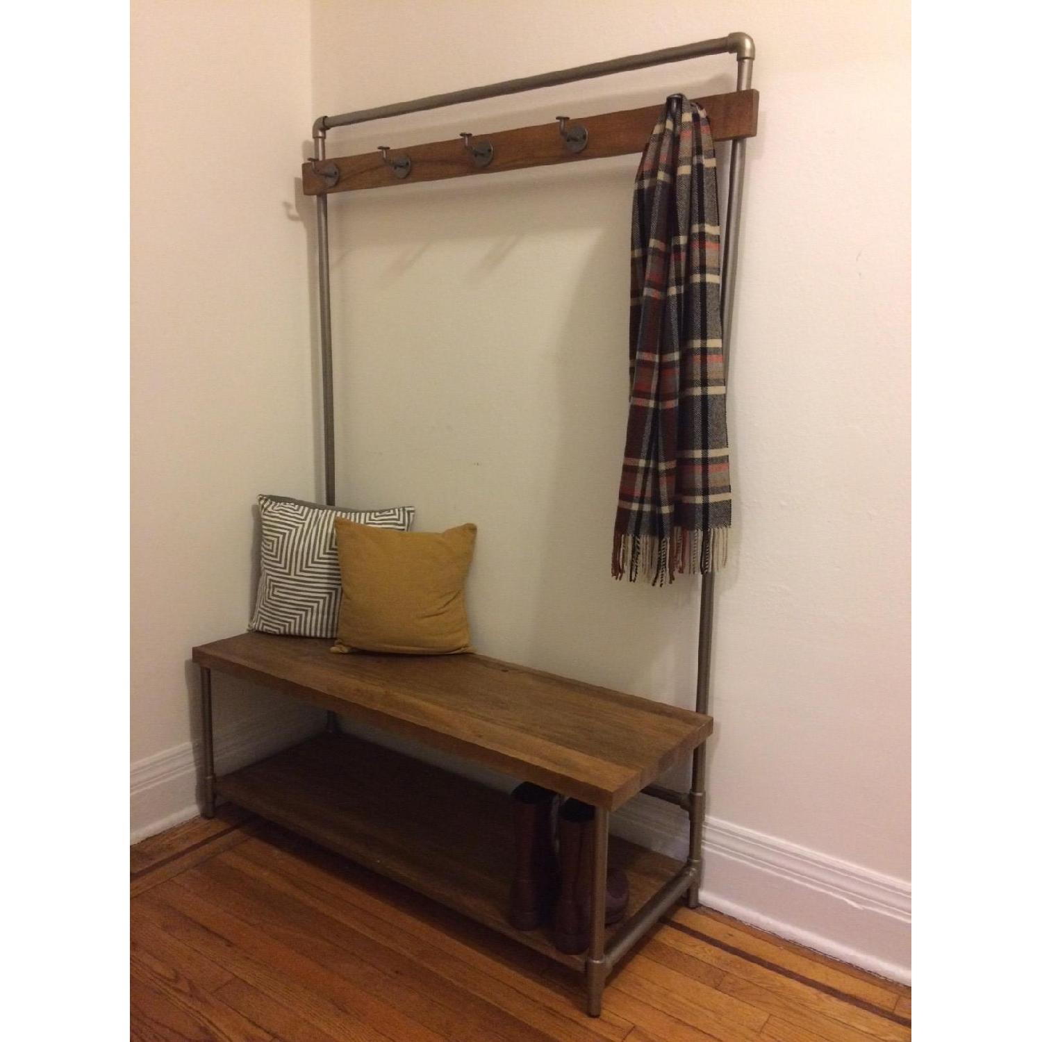 Cope Rack West Elm Pipeline Coat Rack - AptDeco