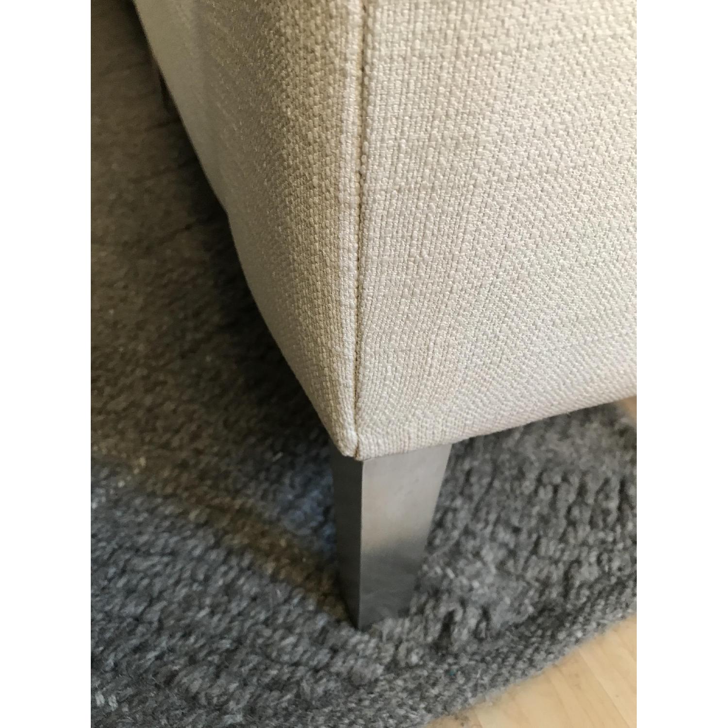 CB2 Cielo Ivory 2 Piece Sectional Sofa - image-5