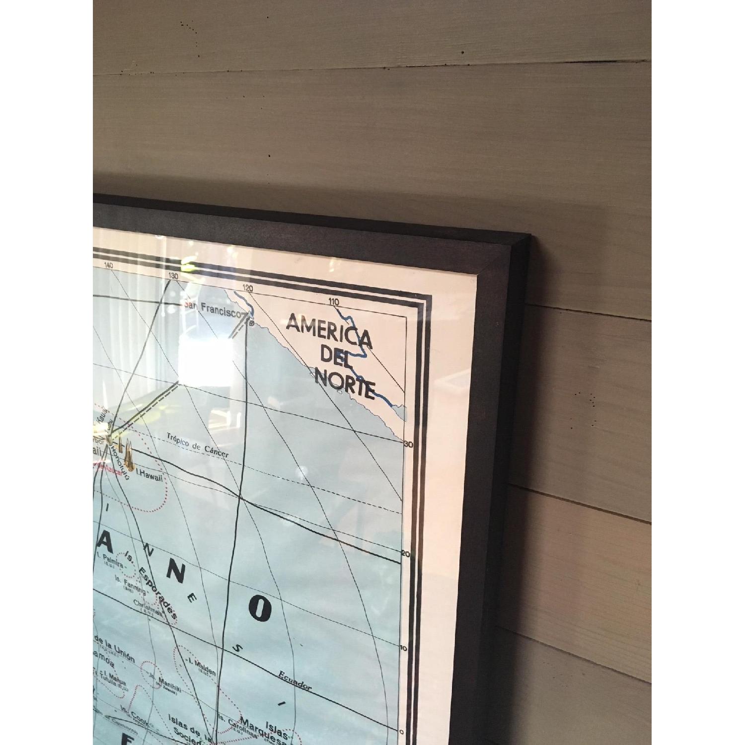 Mid Century Mexican School Map Australia and the Pacific - image-3