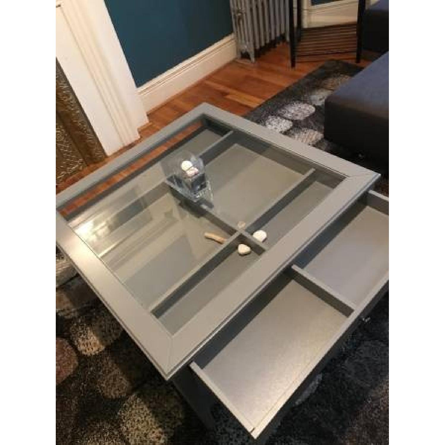 Ikea Liatorp Glass Coffee Table - AptDeco