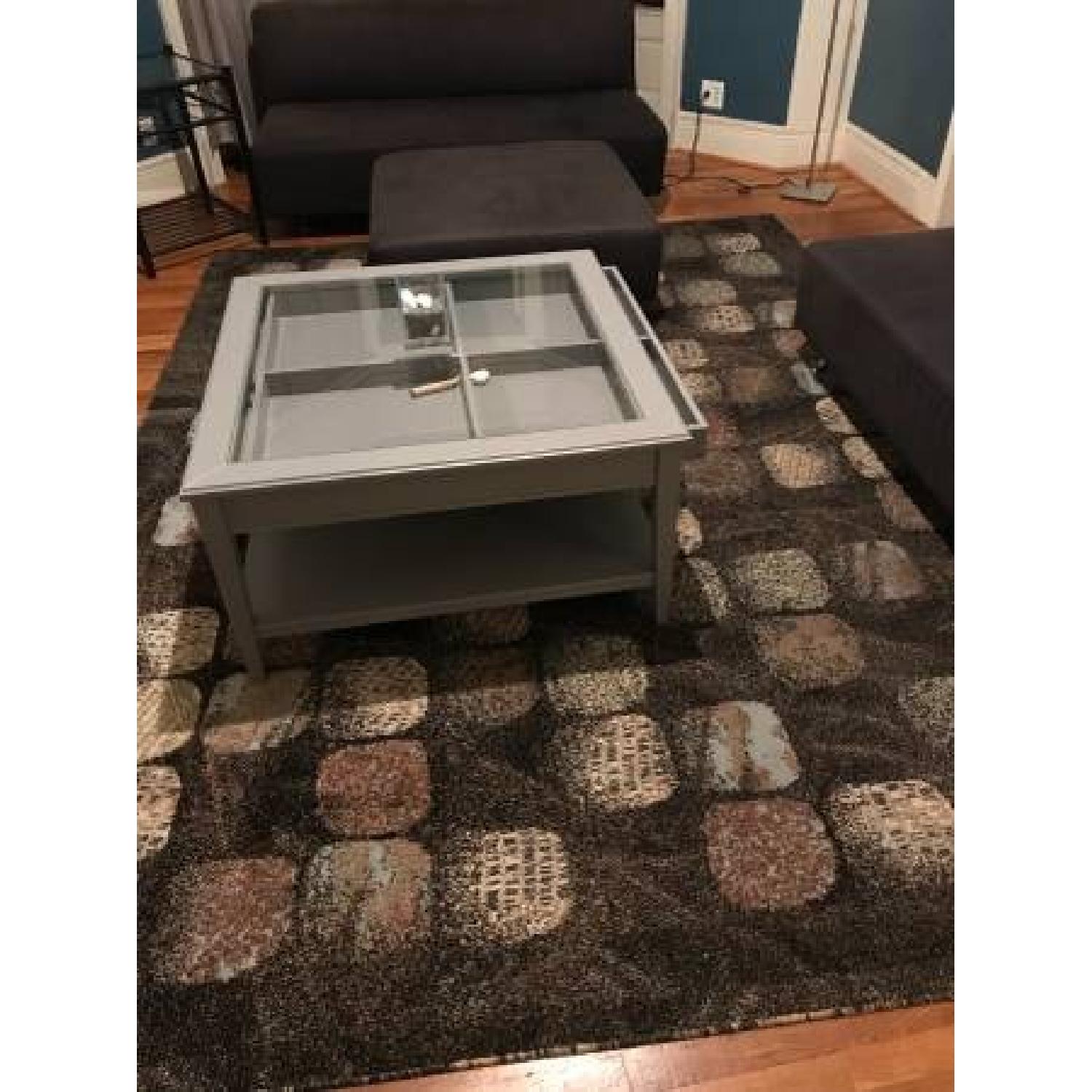 Ikea Liatorp Glass Coffee Table - AptDeco