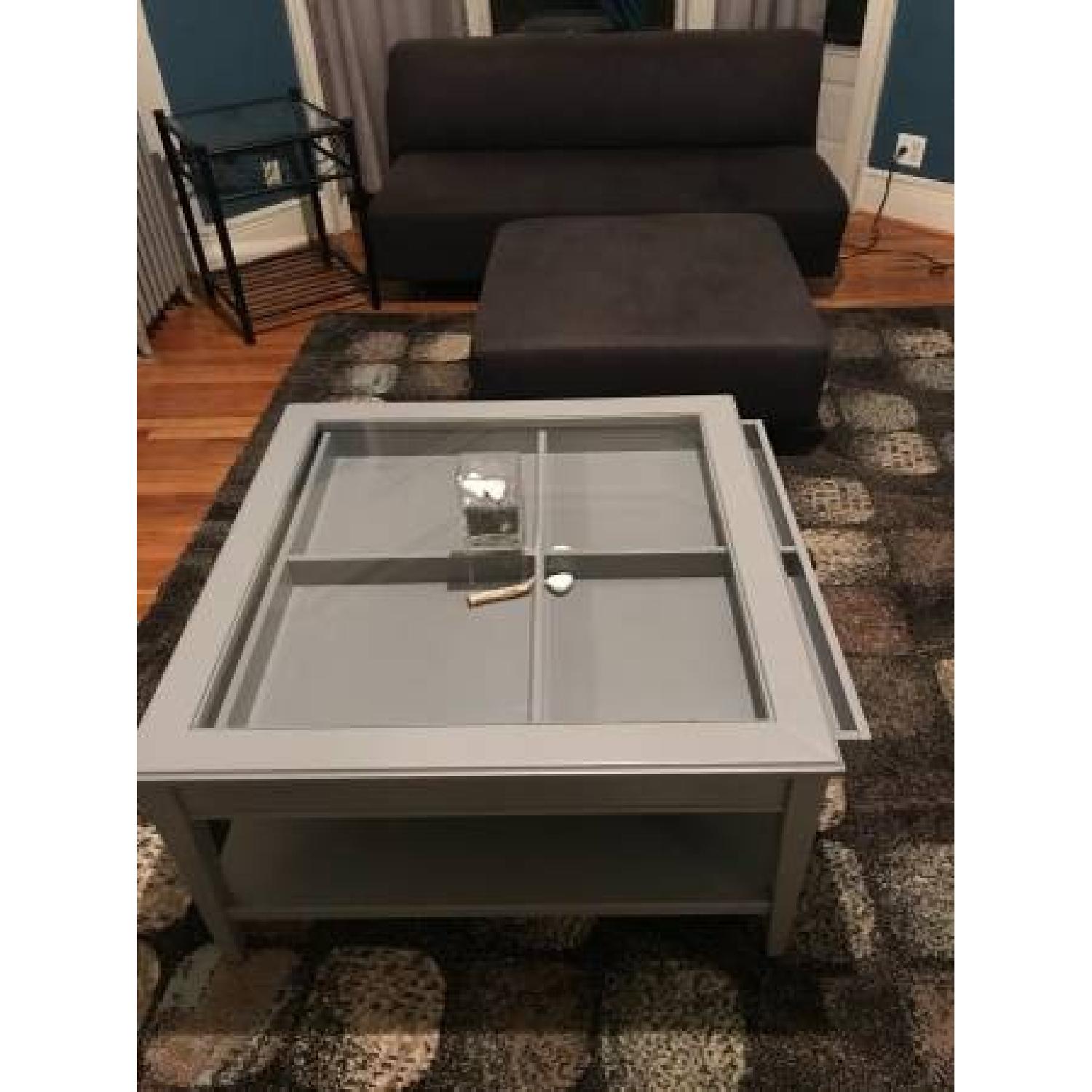 Ikea Liatorp Glass Coffee Table - AptDeco