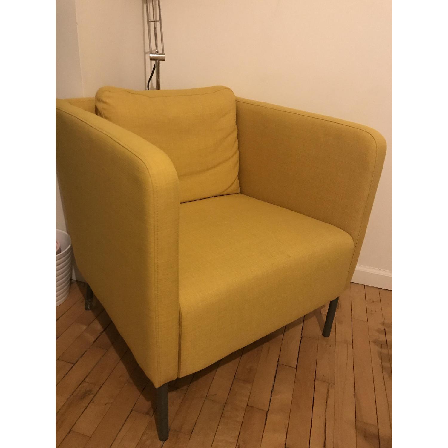 Ikea Ekero Armchair in Yellow AptDeco