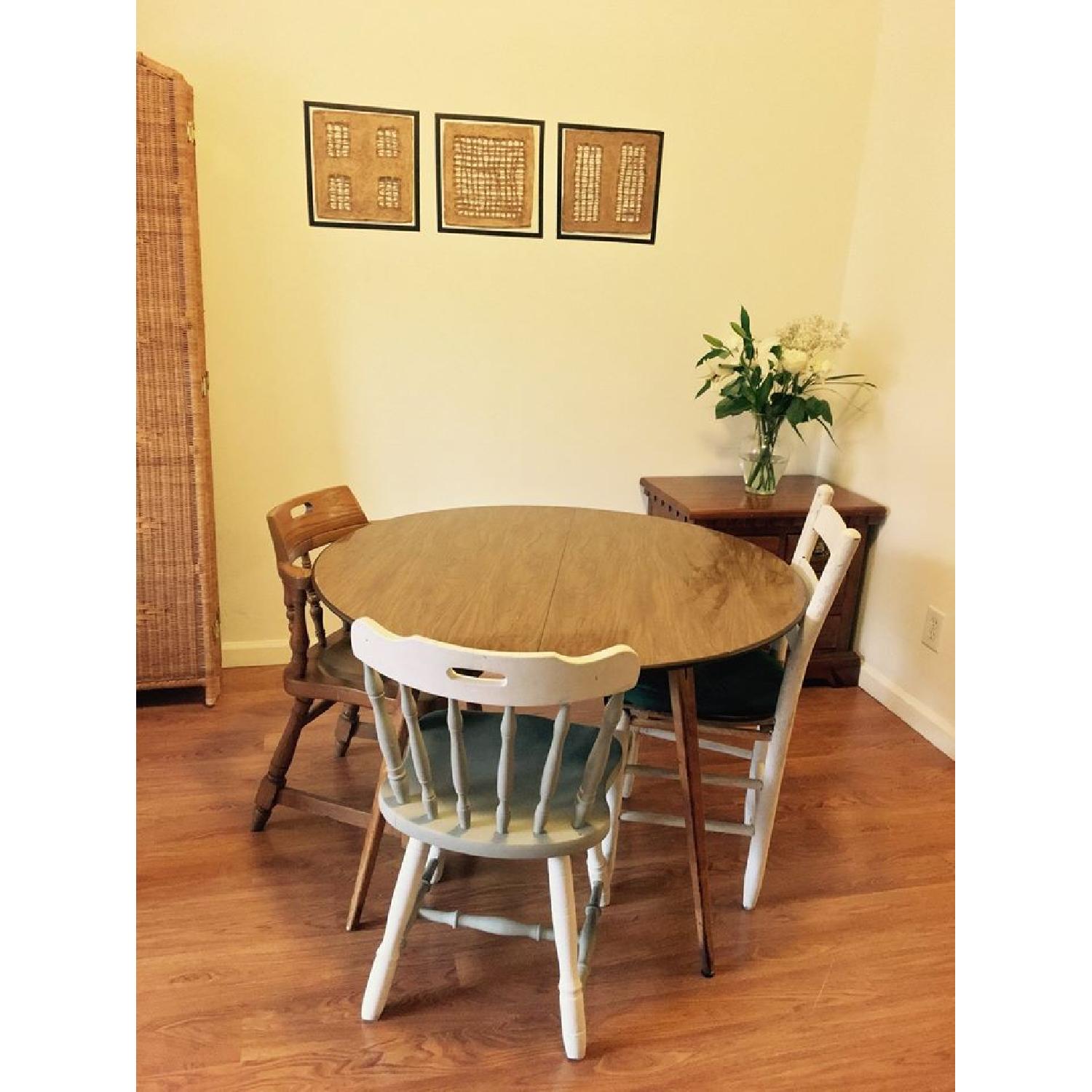 Mid Century Folding Dining Table - image-1