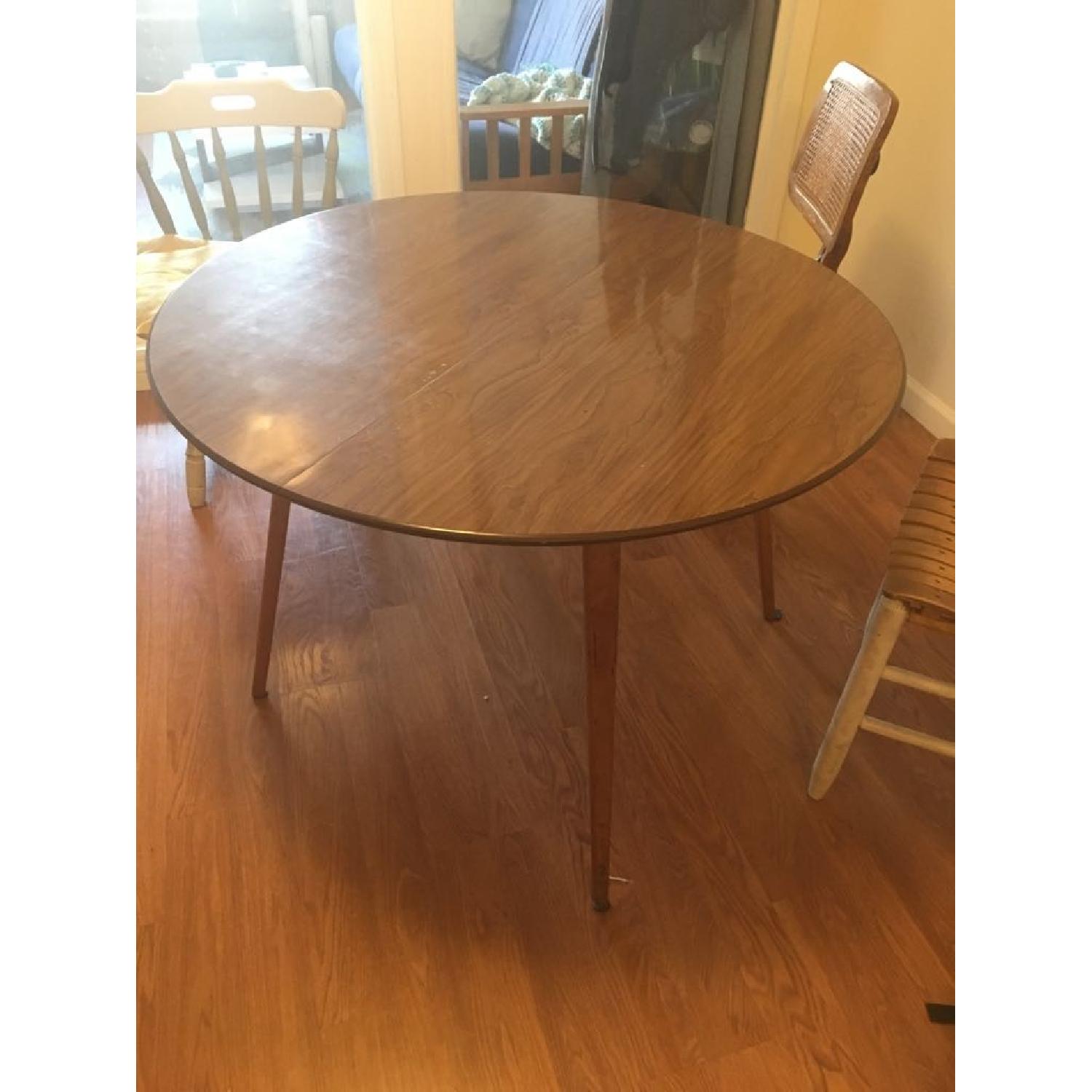 Mid Century Folding Dining Table - image-2