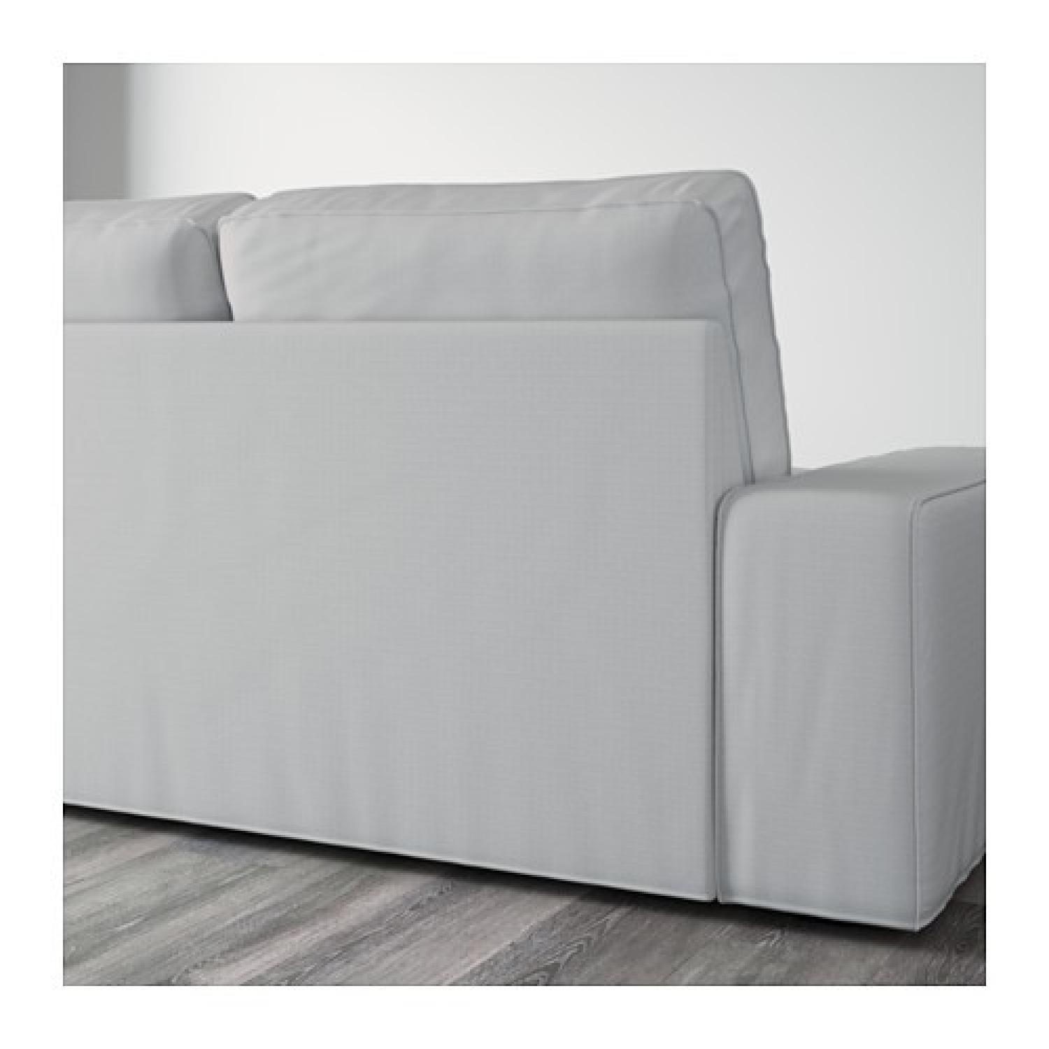 Ikea Kivik Light Gray Sofa w/ Storage - image-2
