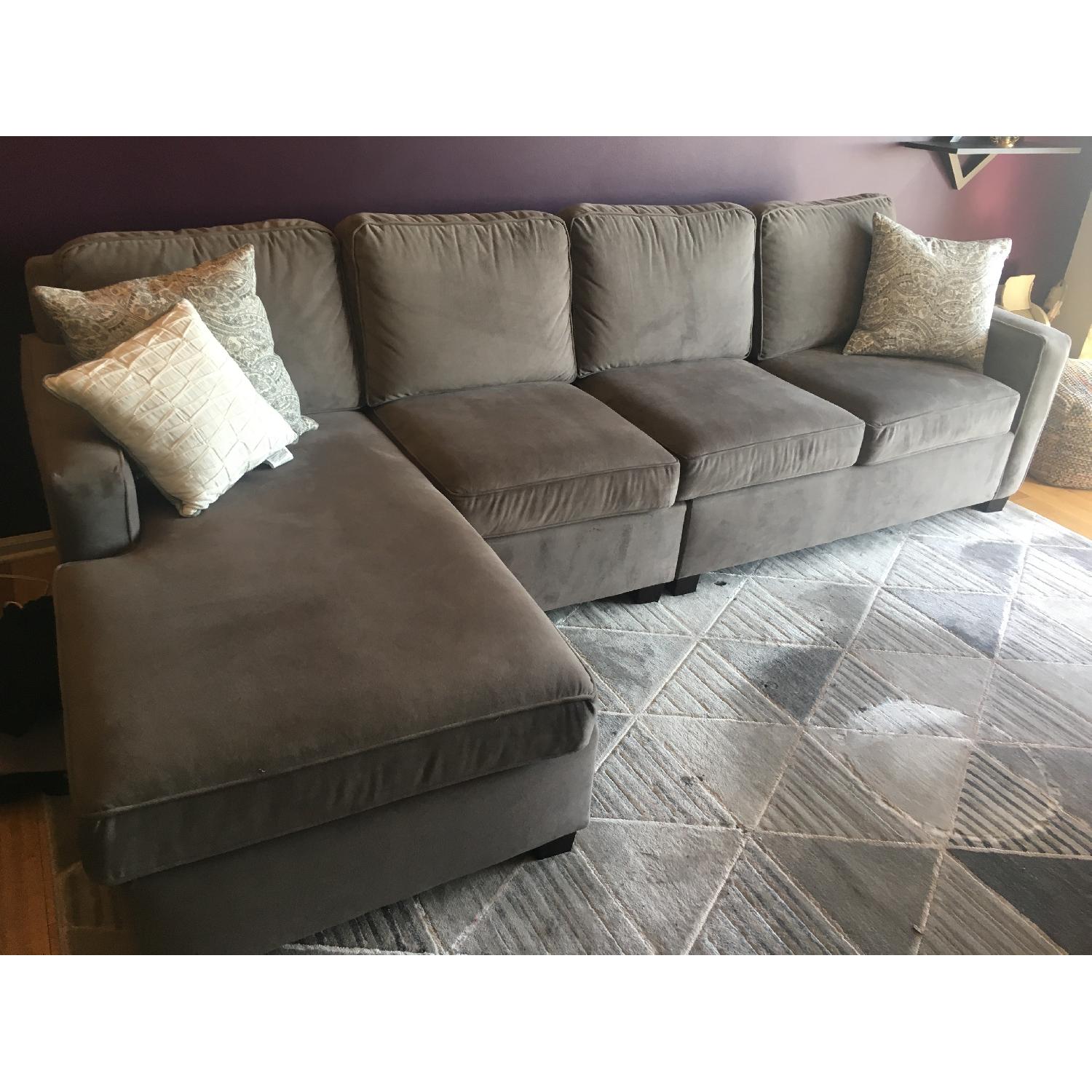 La-Z-Boy Custom Chaise Sectional Sofa - image-1