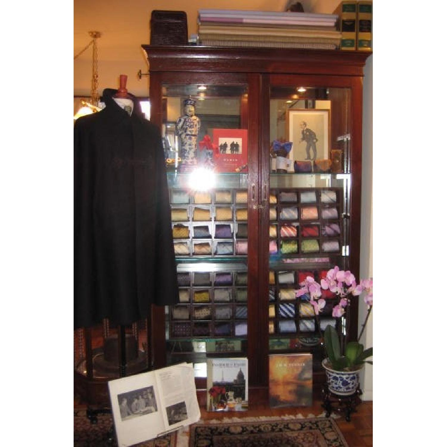 Antique Double Sided Display Case/Cabinet - image-1