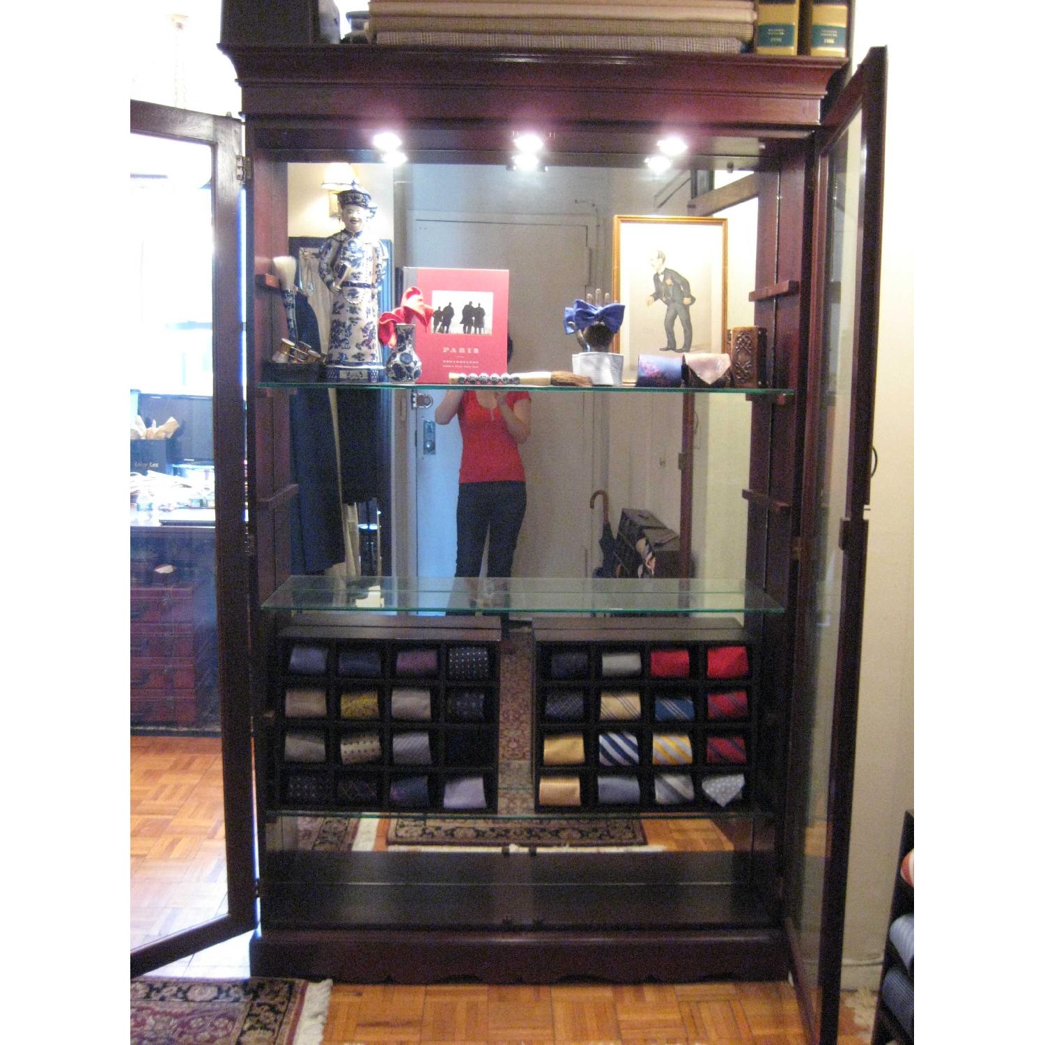Antique Double Sided Display Case/Cabinet - image-2