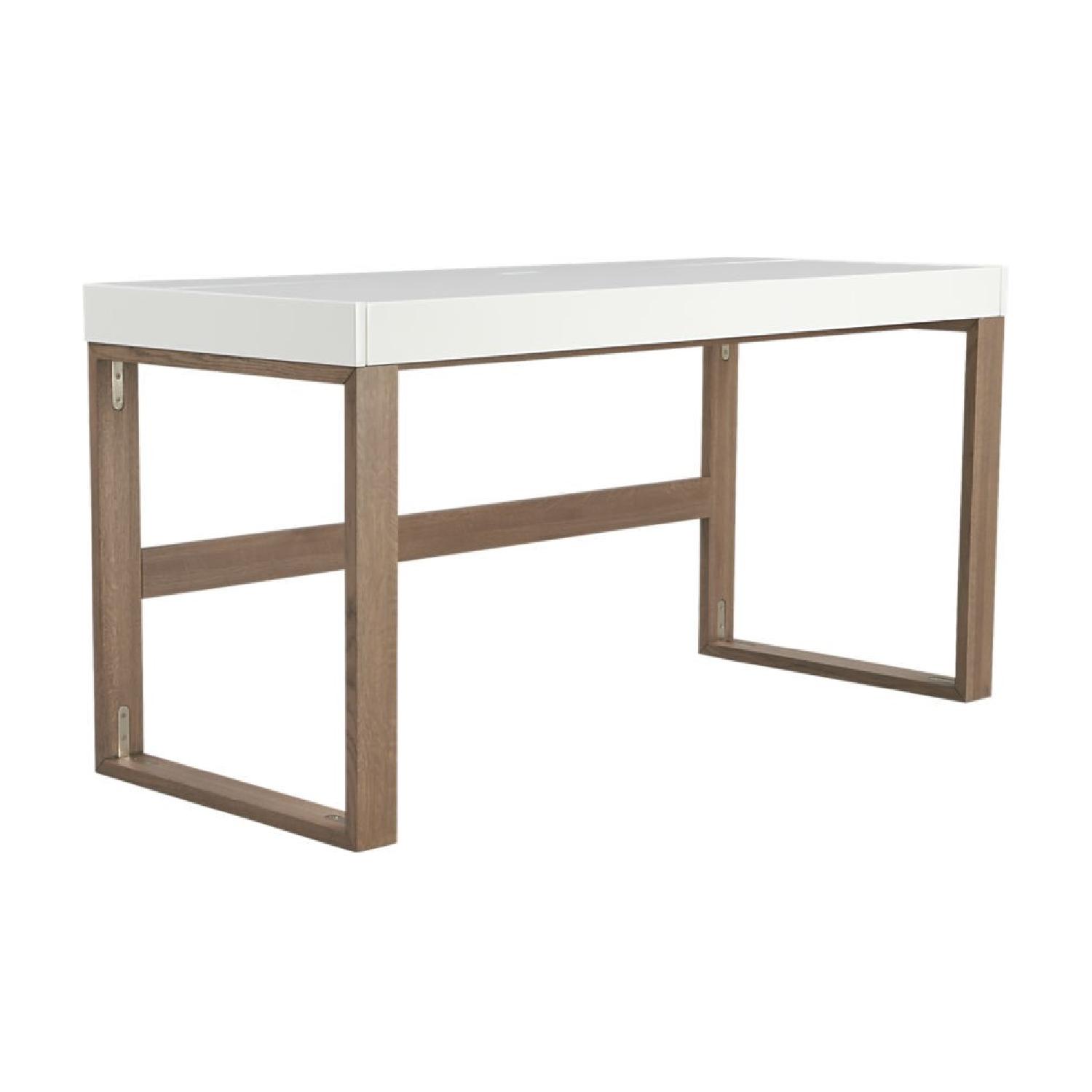 CB2 Chamber Desk AptDeco