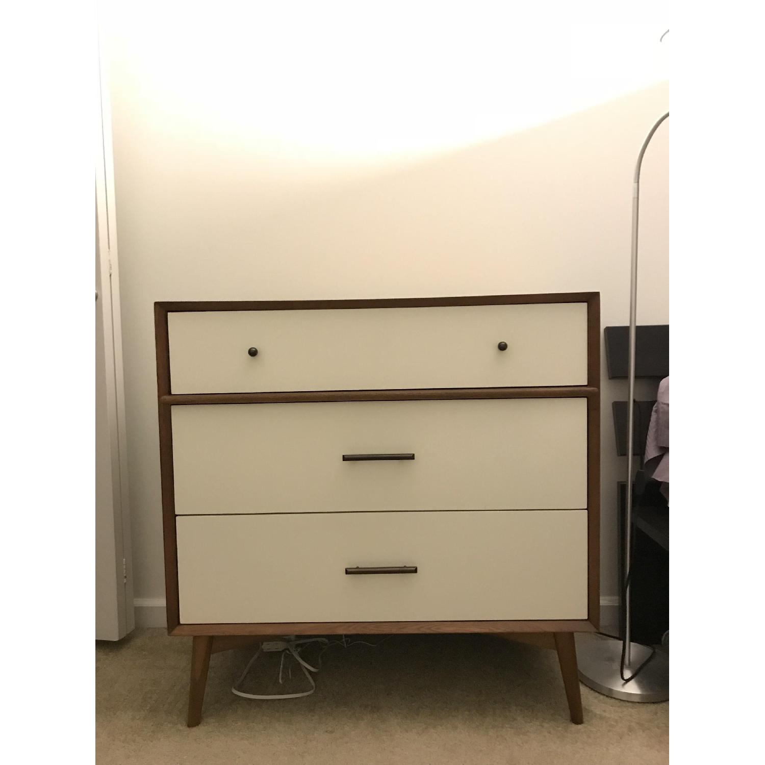 west elm mid century changing table
