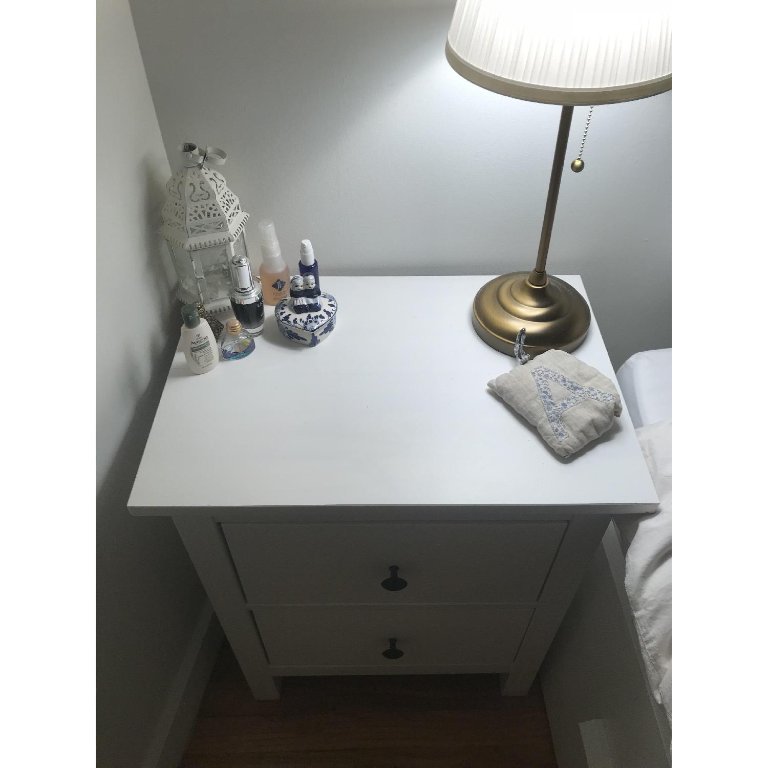 Ikea White Bedside Table - image-3