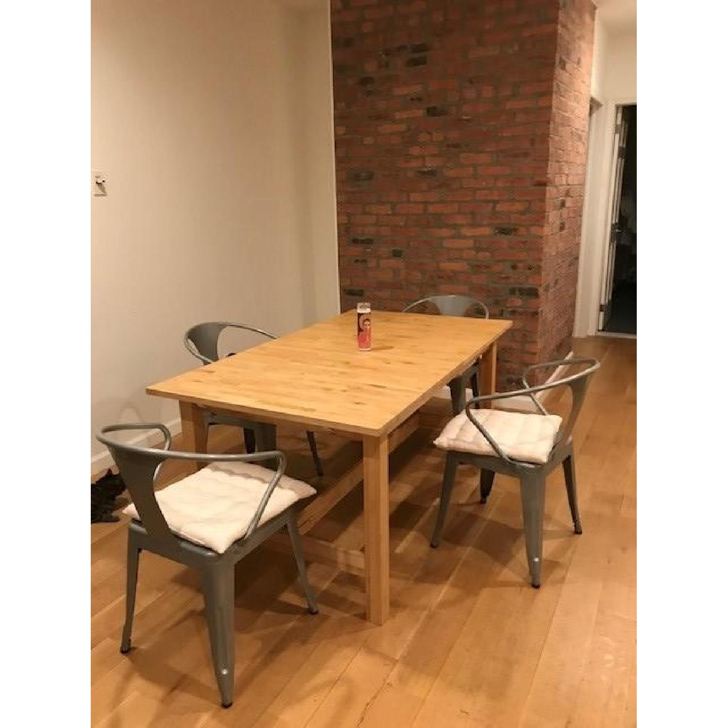 Ikea Norden Expandable Dining Table in Birch - image-3