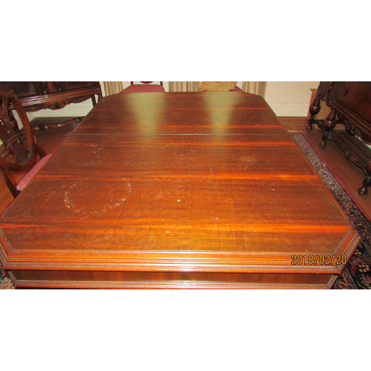 Vintage Solid Wood Dining Table - image-2
