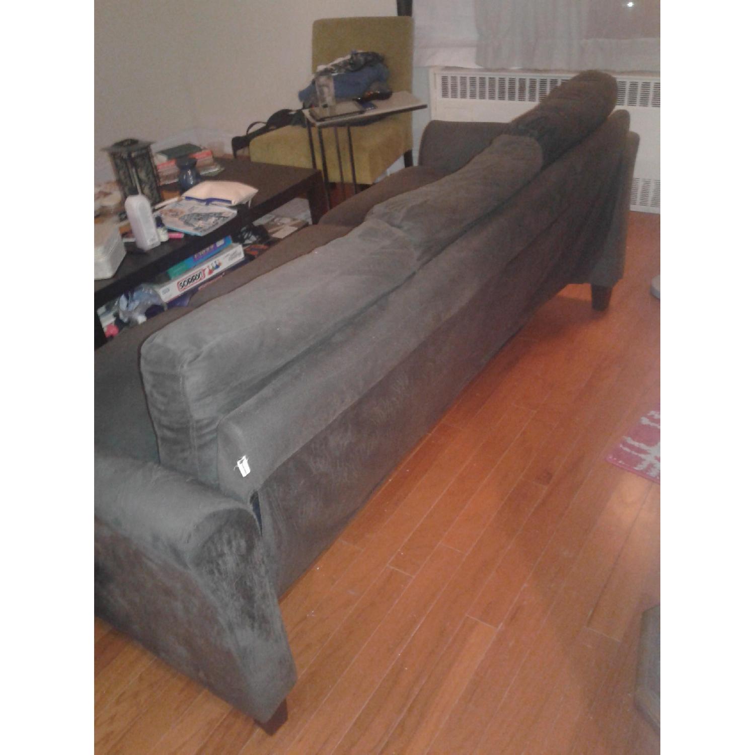 Lifestyle Solutions Westin Dark Brown Curved Arm Sofa - image-3