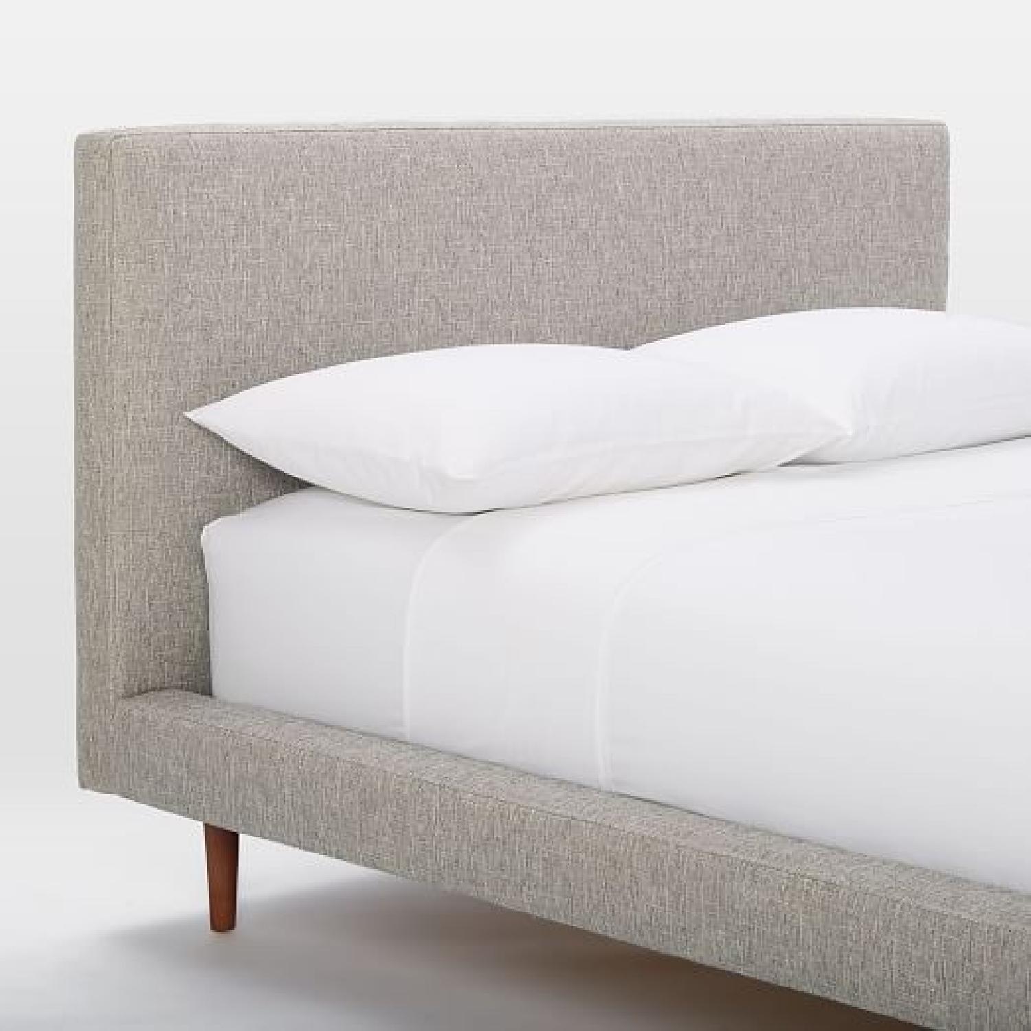 West Elm Josef Upholstered Full Size Bed - image-3