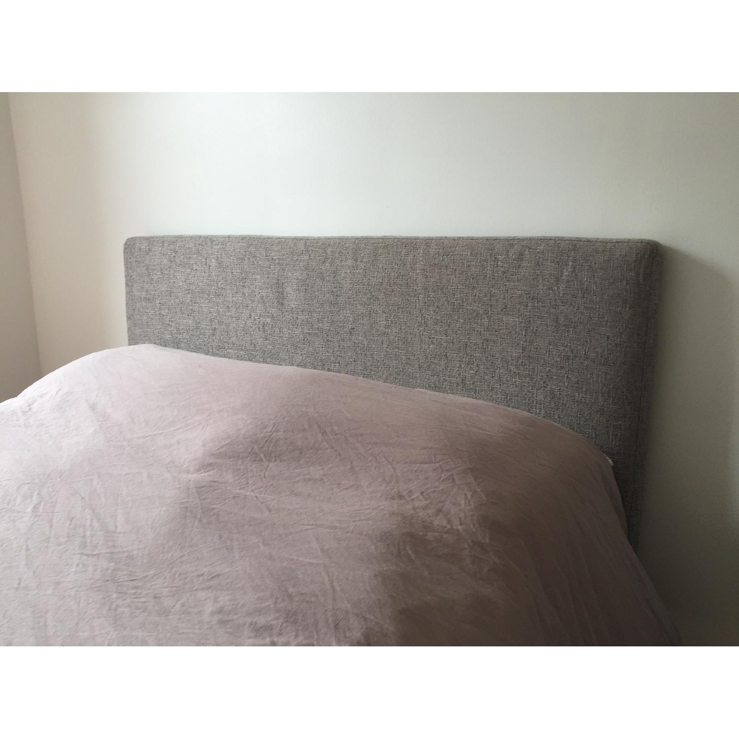 West Elm Josef Upholstered Full Size Bed - image-7