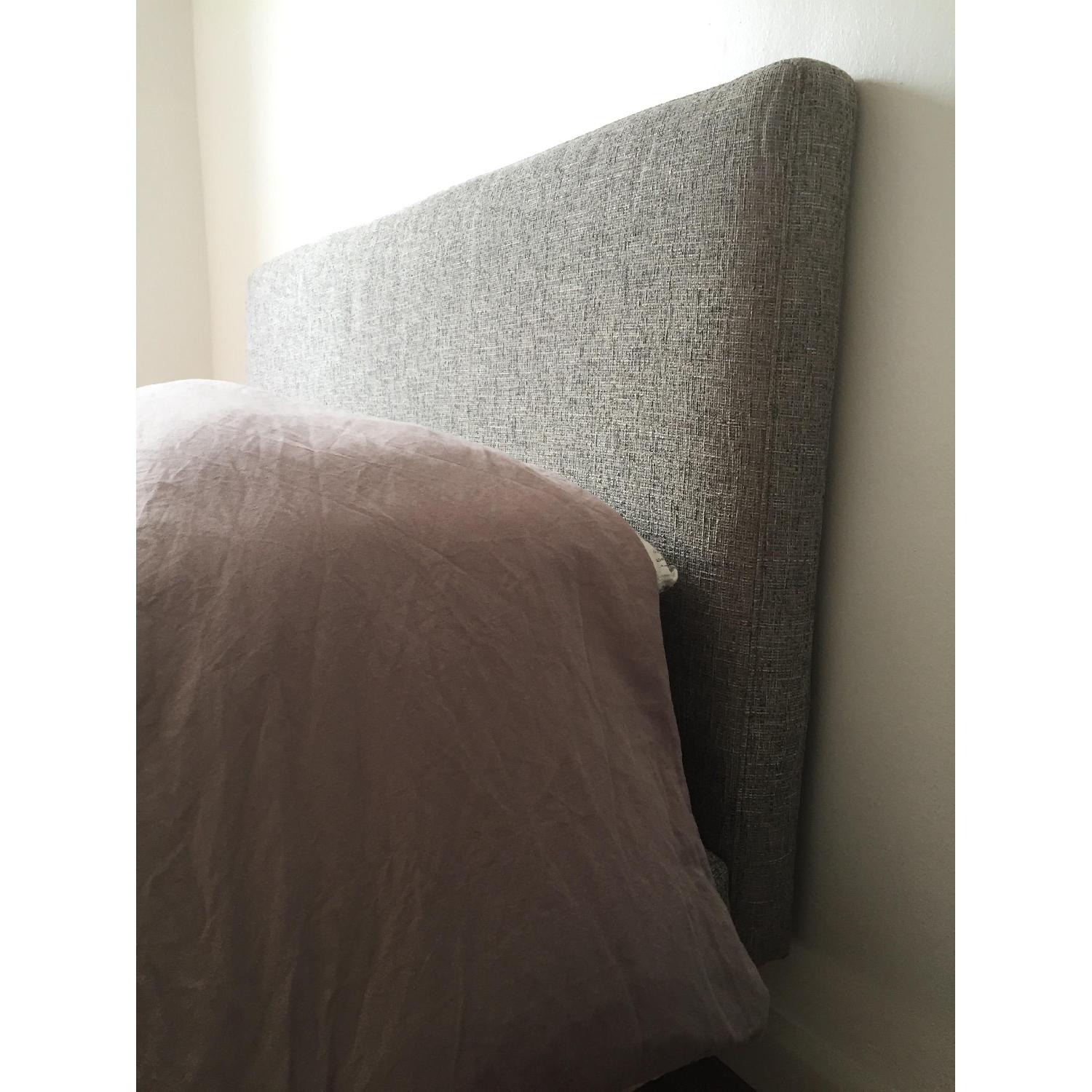 West Elm Josef Upholstered Full Size Bed - image-8