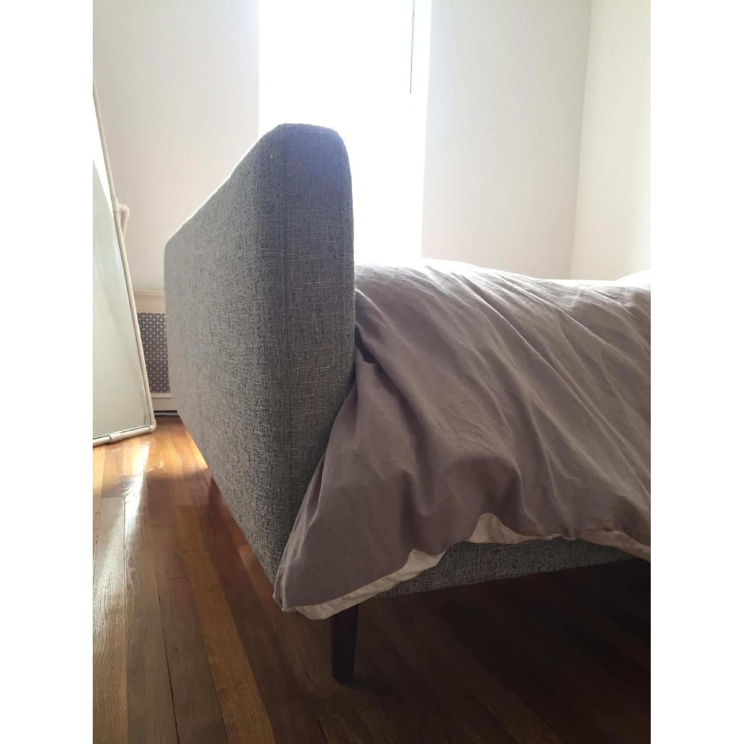 West Elm Josef Upholstered Full Size Bed - image-9