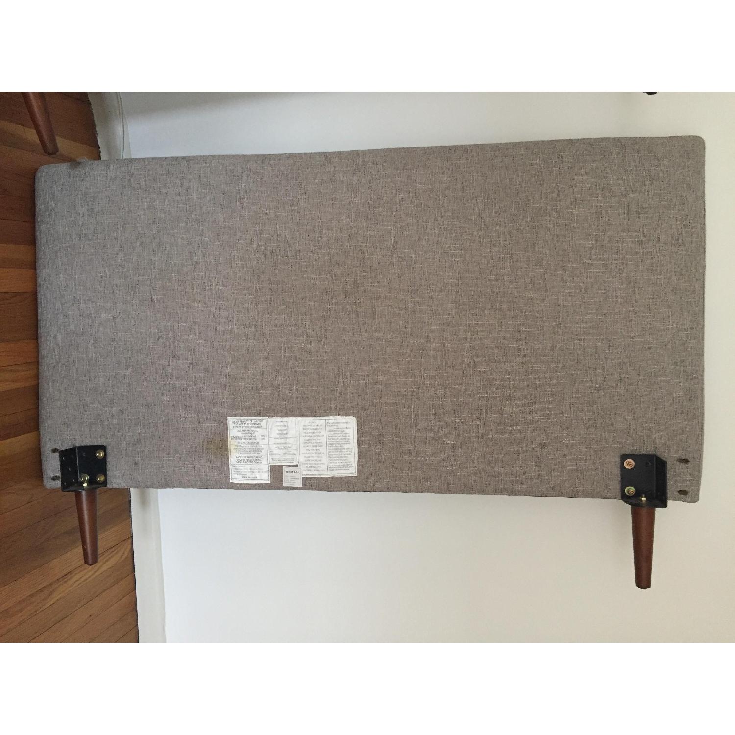 West Elm Josef Upholstered Full Size Bed - image-11