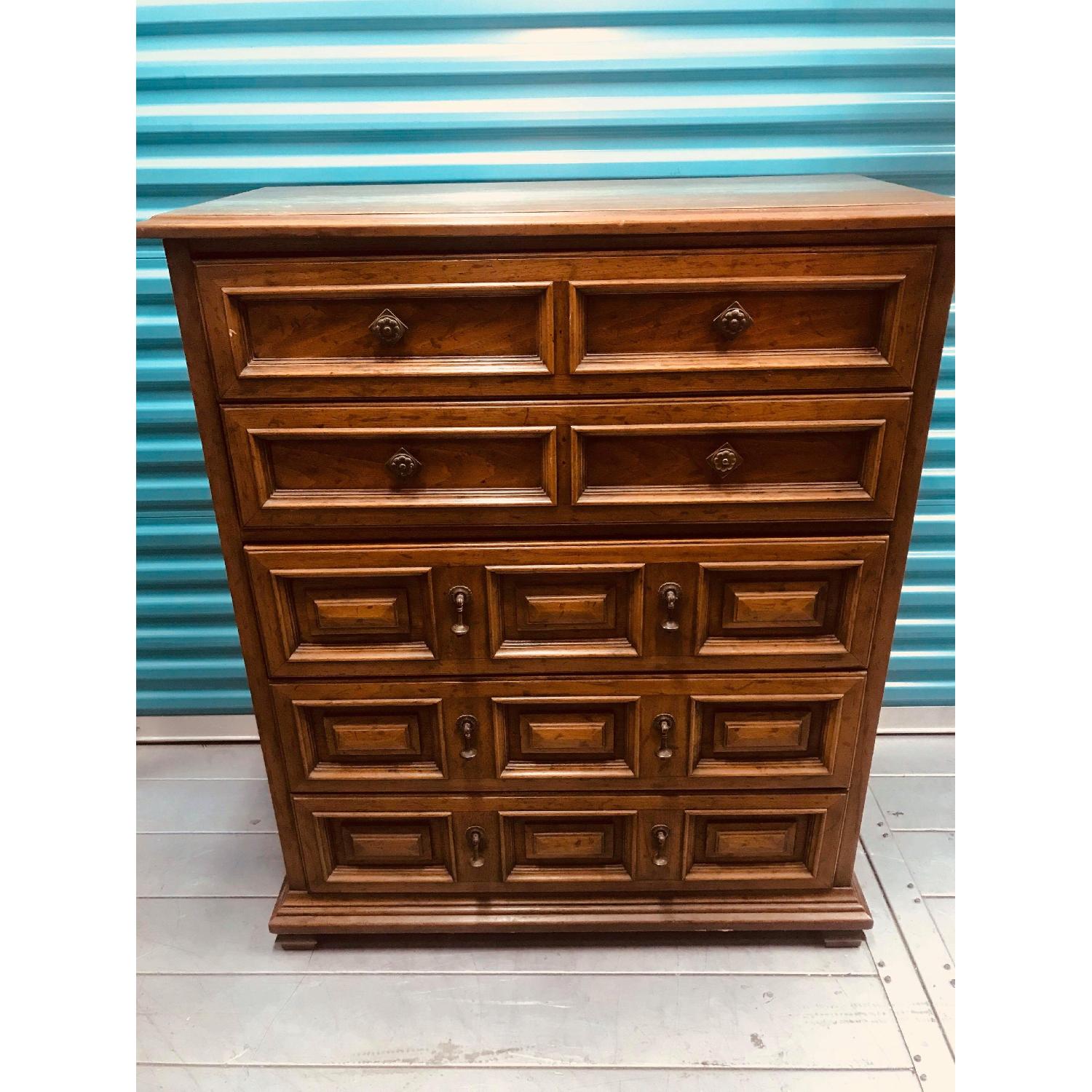 Drexel Esperanto Mid Century 1960s Solid Wood Dresser - image-1