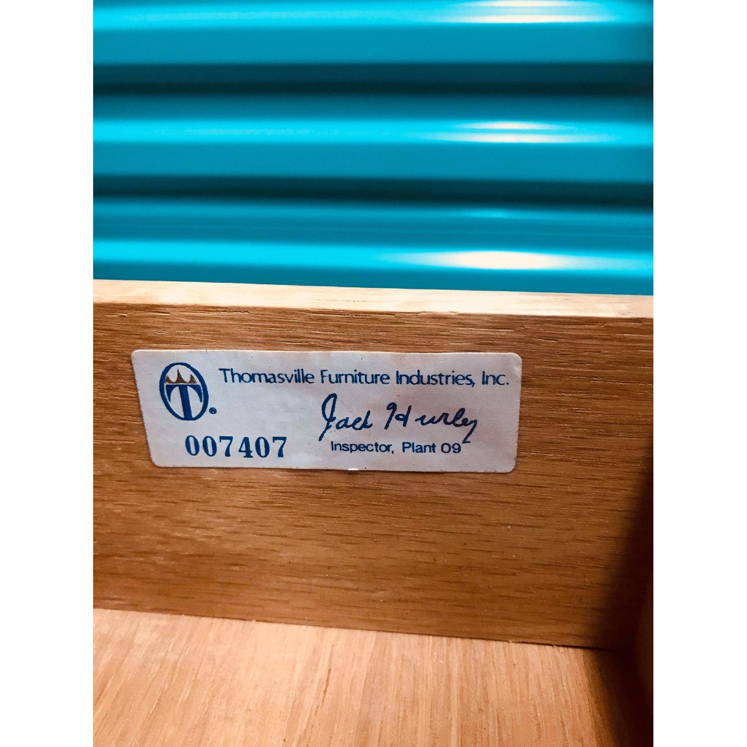 Thomasville Large Highboy 8 Drawer Cherry Wood Dresser - image-12