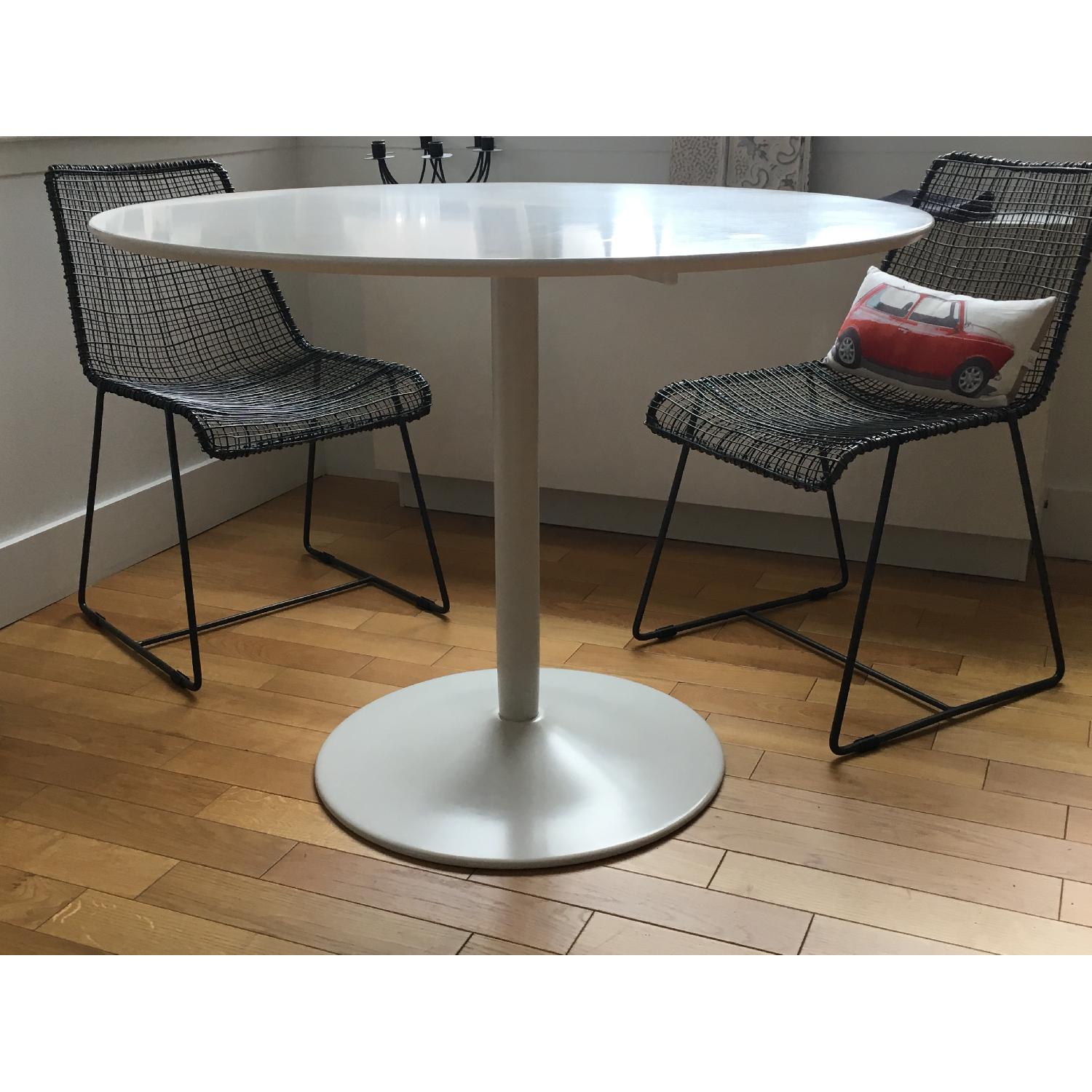 CB2 Odyssey White Dining Table - image-1