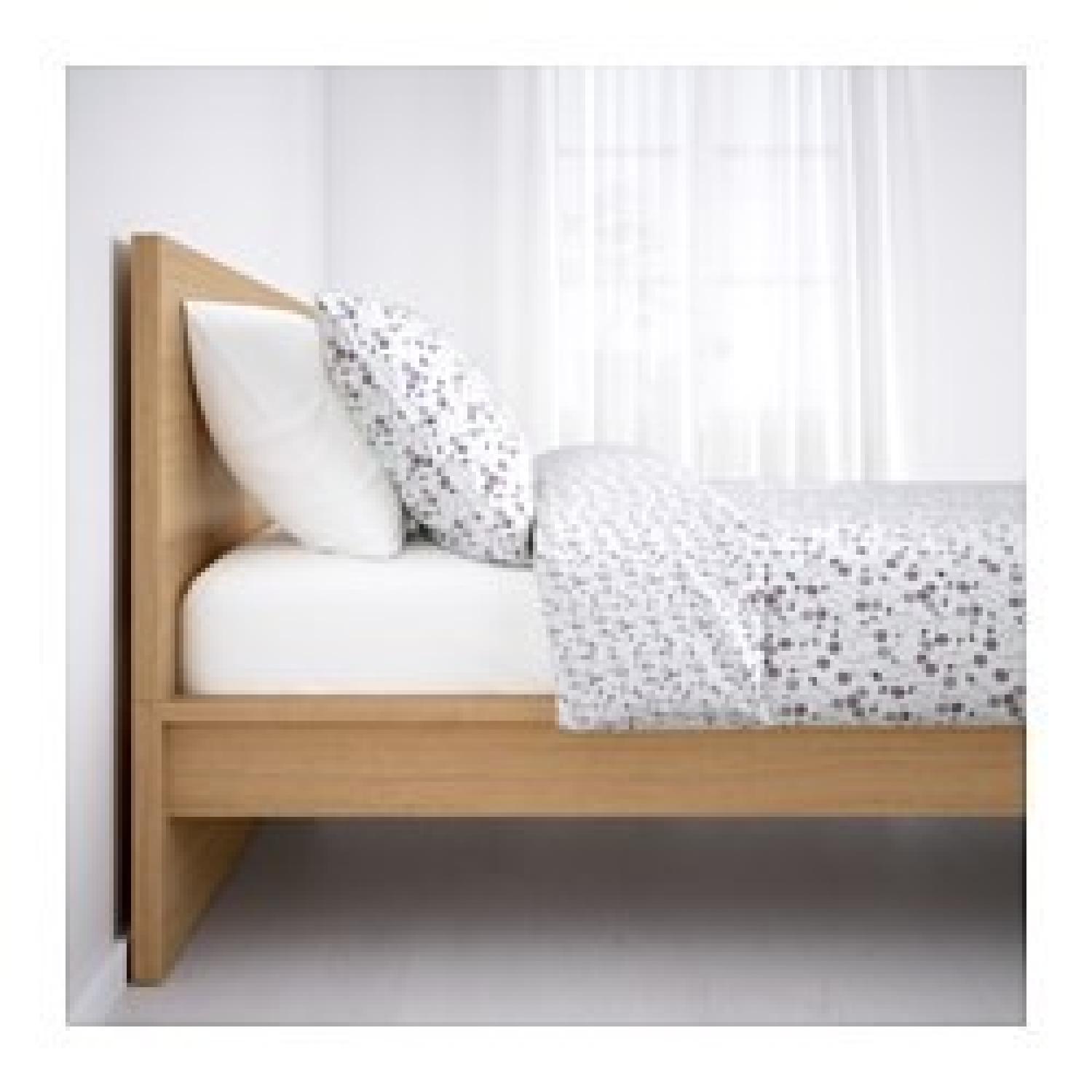 Ikea Malm Queen Size White Bed Frame - image-4