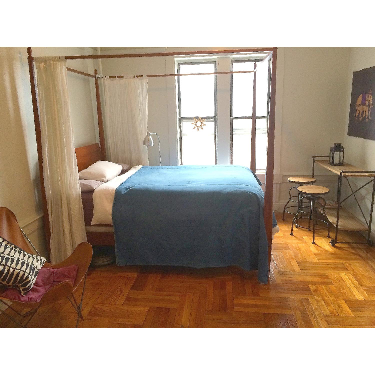 Ethan Allen Barrett Modern Canopy Bed - image-3