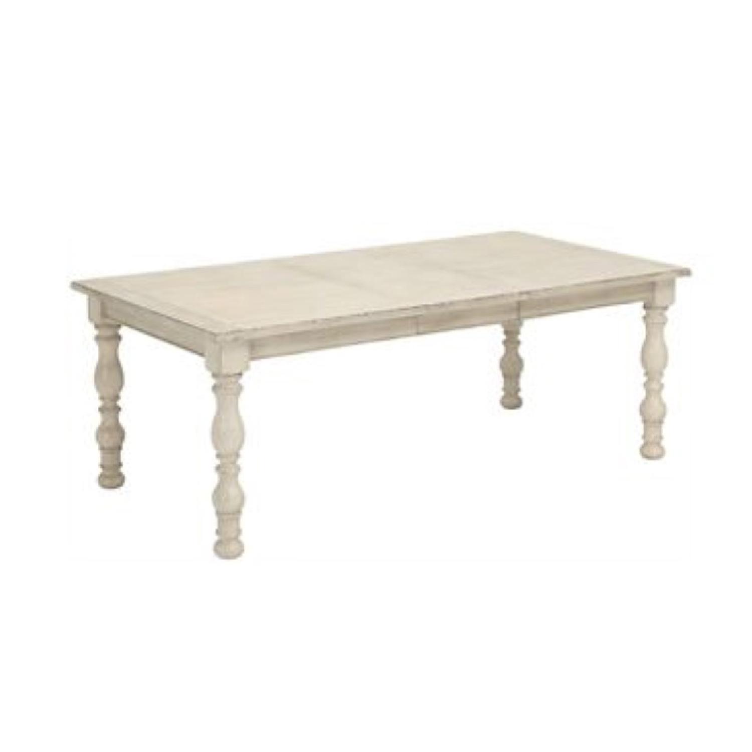 Raymour & Flanigan Extendable Rectangular Dining Table - image-0