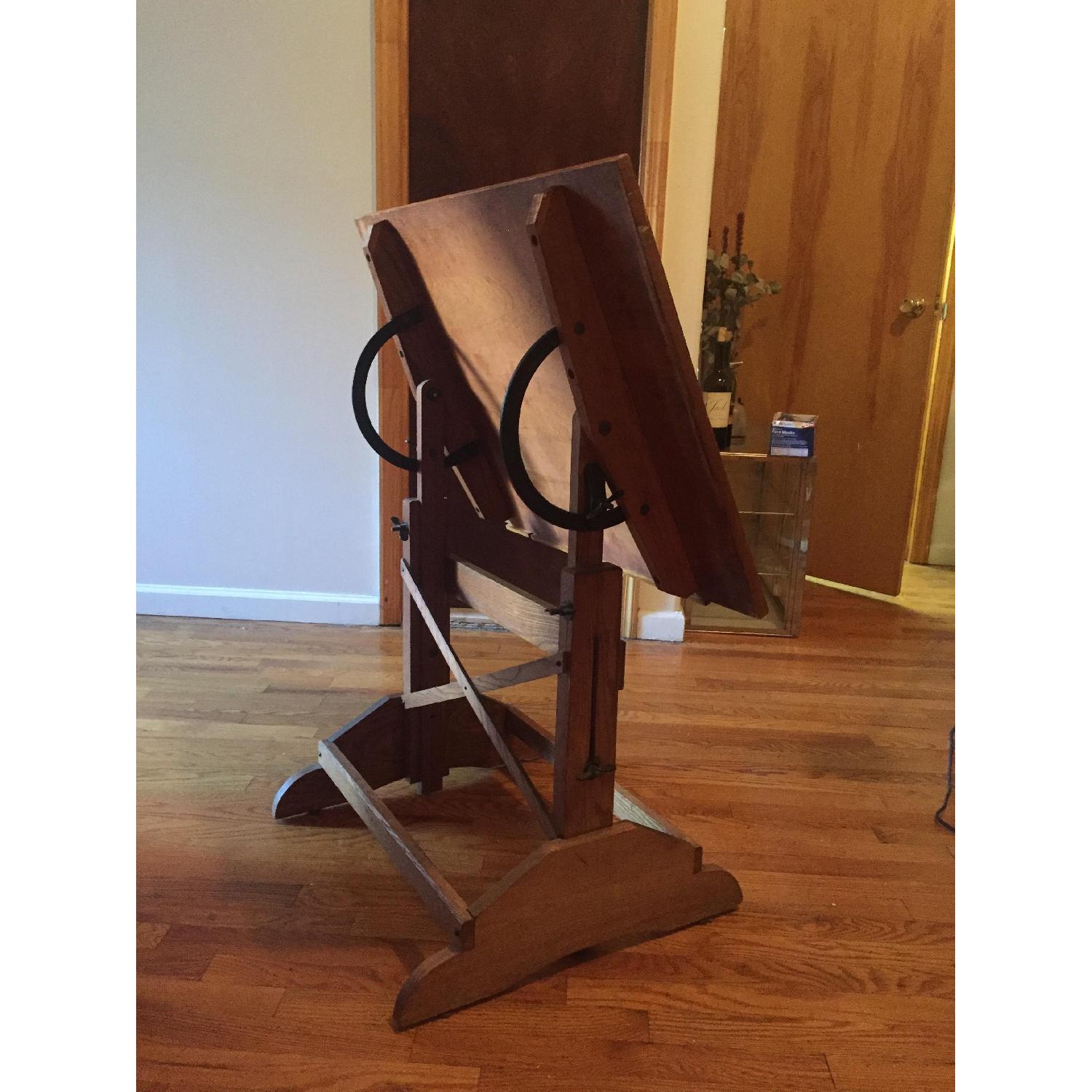 Anco Wood Vintage Drafting Table - image-2