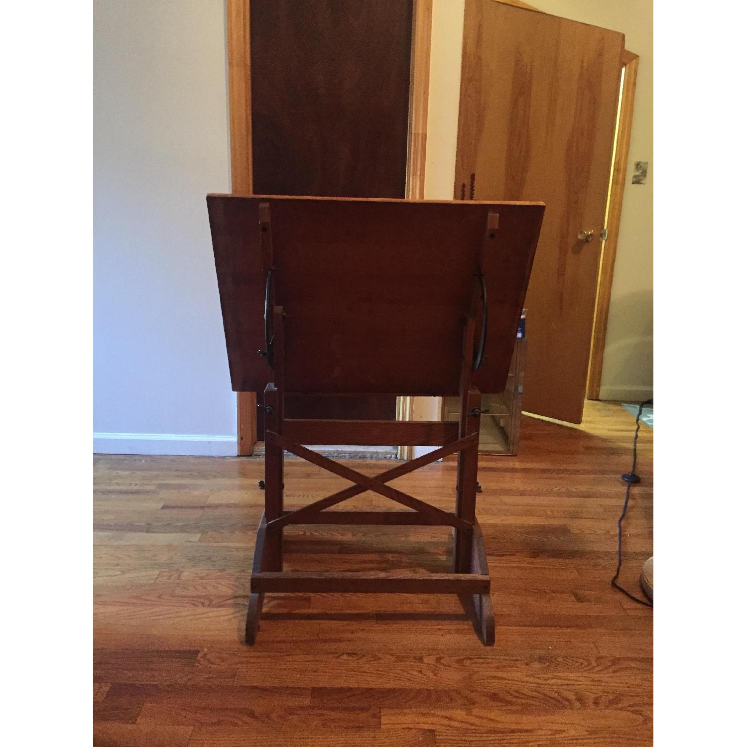 Anco Wood Vintage Drafting Table - image-5