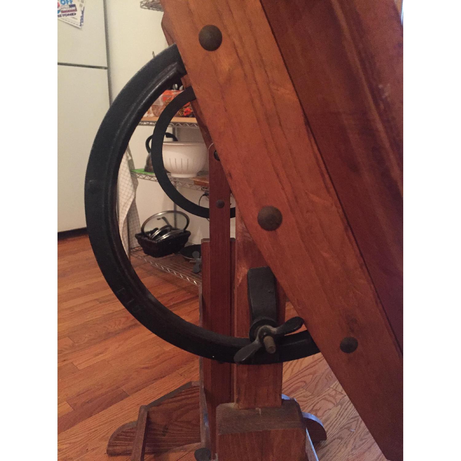 Anco Wood Vintage Drafting Table - image-11