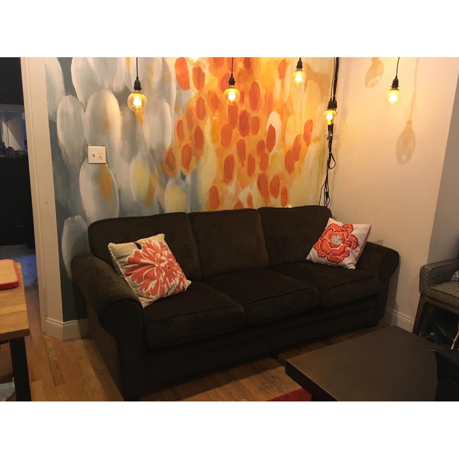 Bob's Maggie II Dark Brown Sofa - image-1