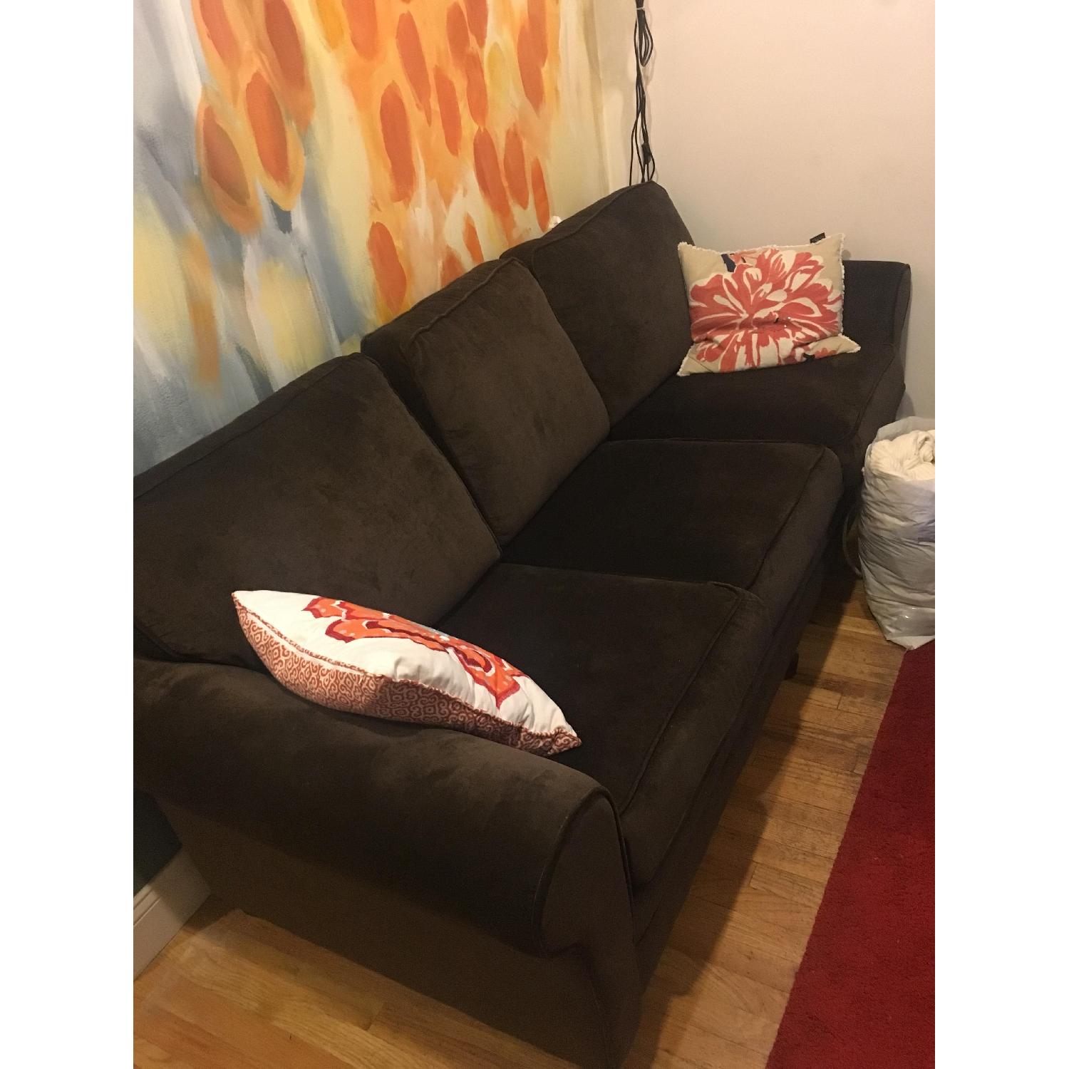 Bob's Maggie II Dark Brown Sofa - image-2