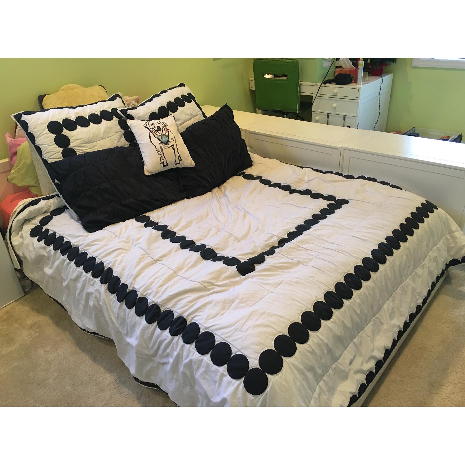 Pottery Barn Teen Ultimate Platform Bed - image-1